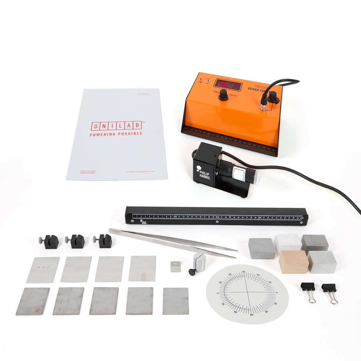 UNILAB Radioactive Starter Kit | PP060194 | Philip Harris