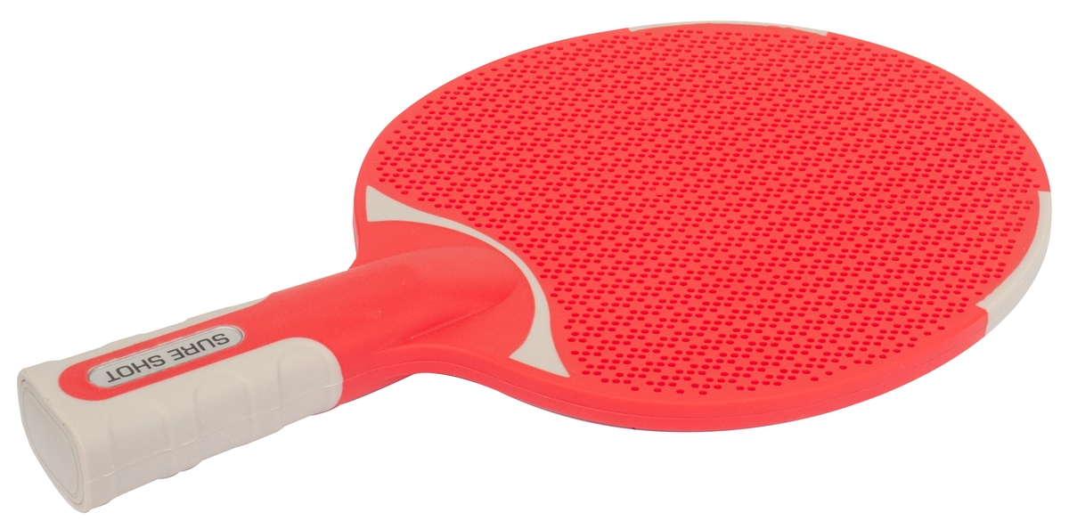 Sure Shot Unbreakable Table Tennis Bat - Red | AP060242AD | AtoZ Supplies