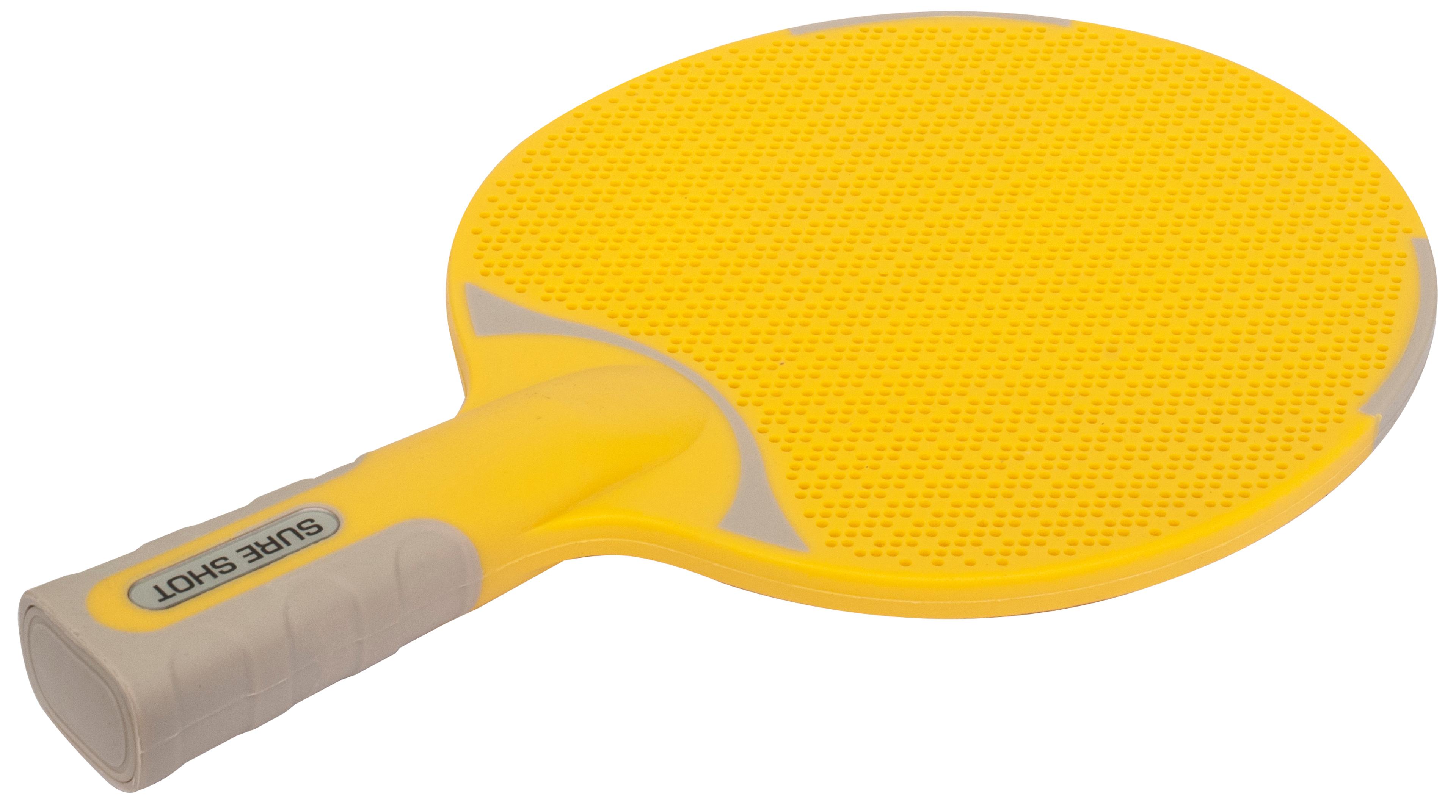 Sure Shot Unbreakable Table Tennis Bat  - Yellow