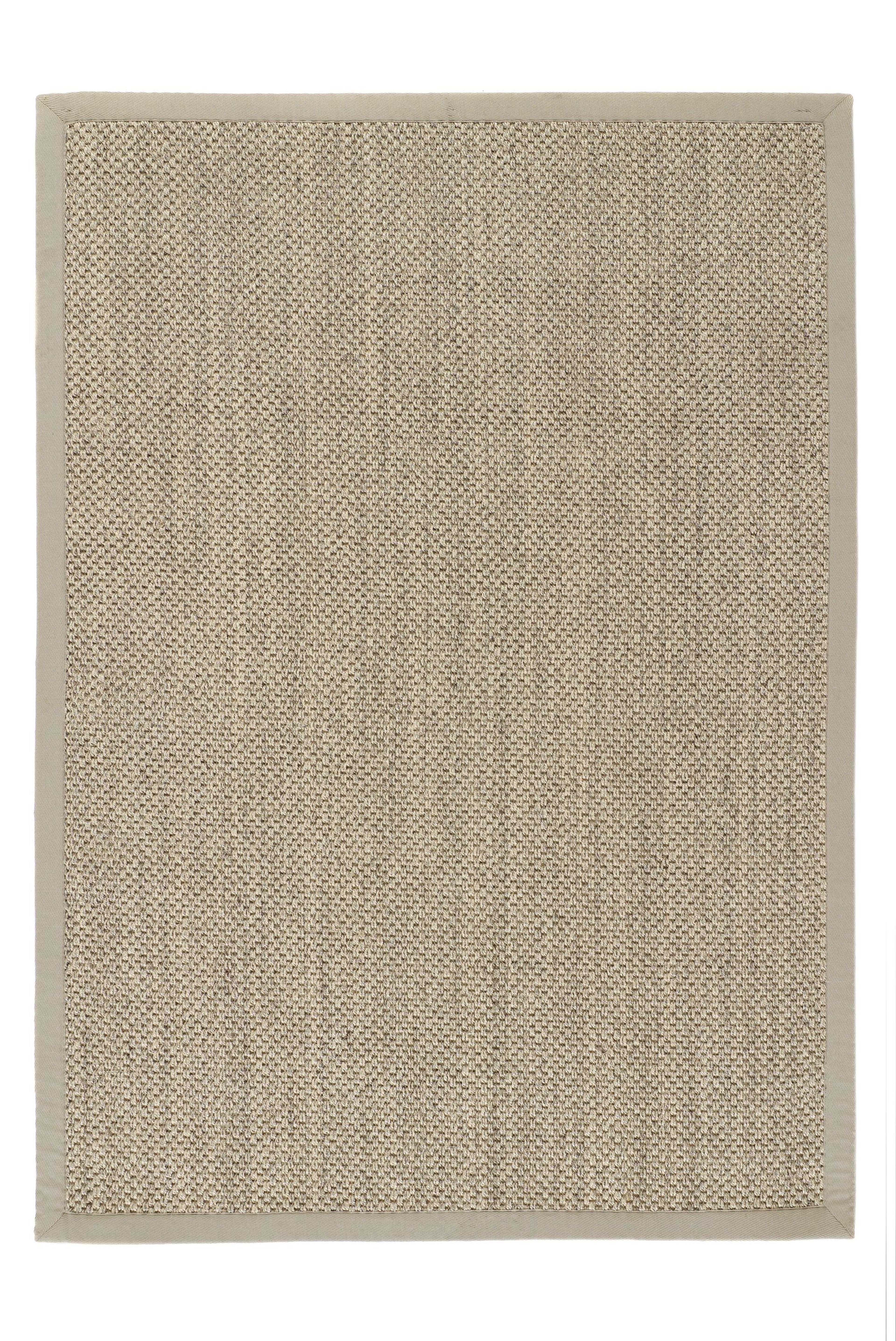 Sisal Border Rugs - Beige/Sand