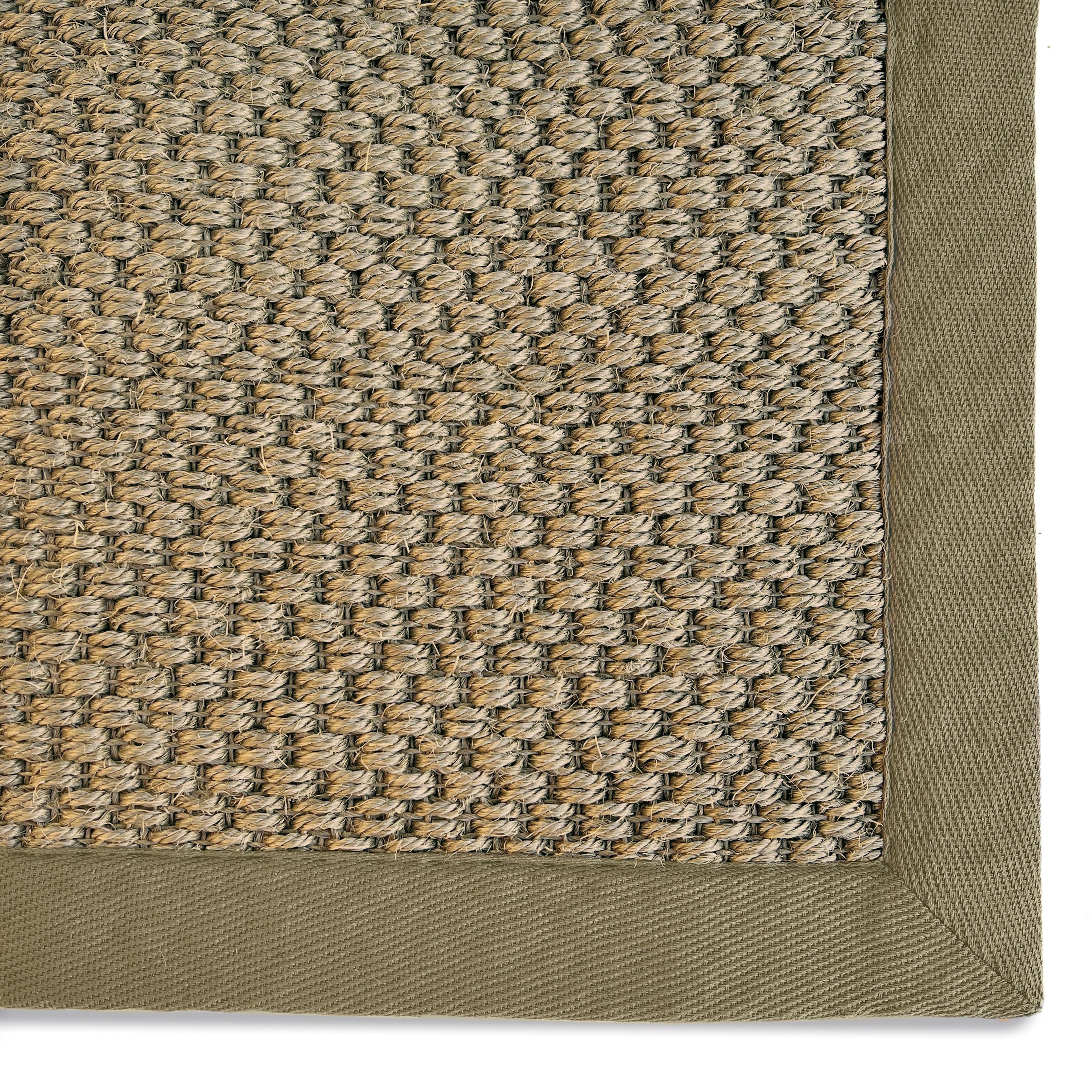 Sisal Border Rugs - Sage