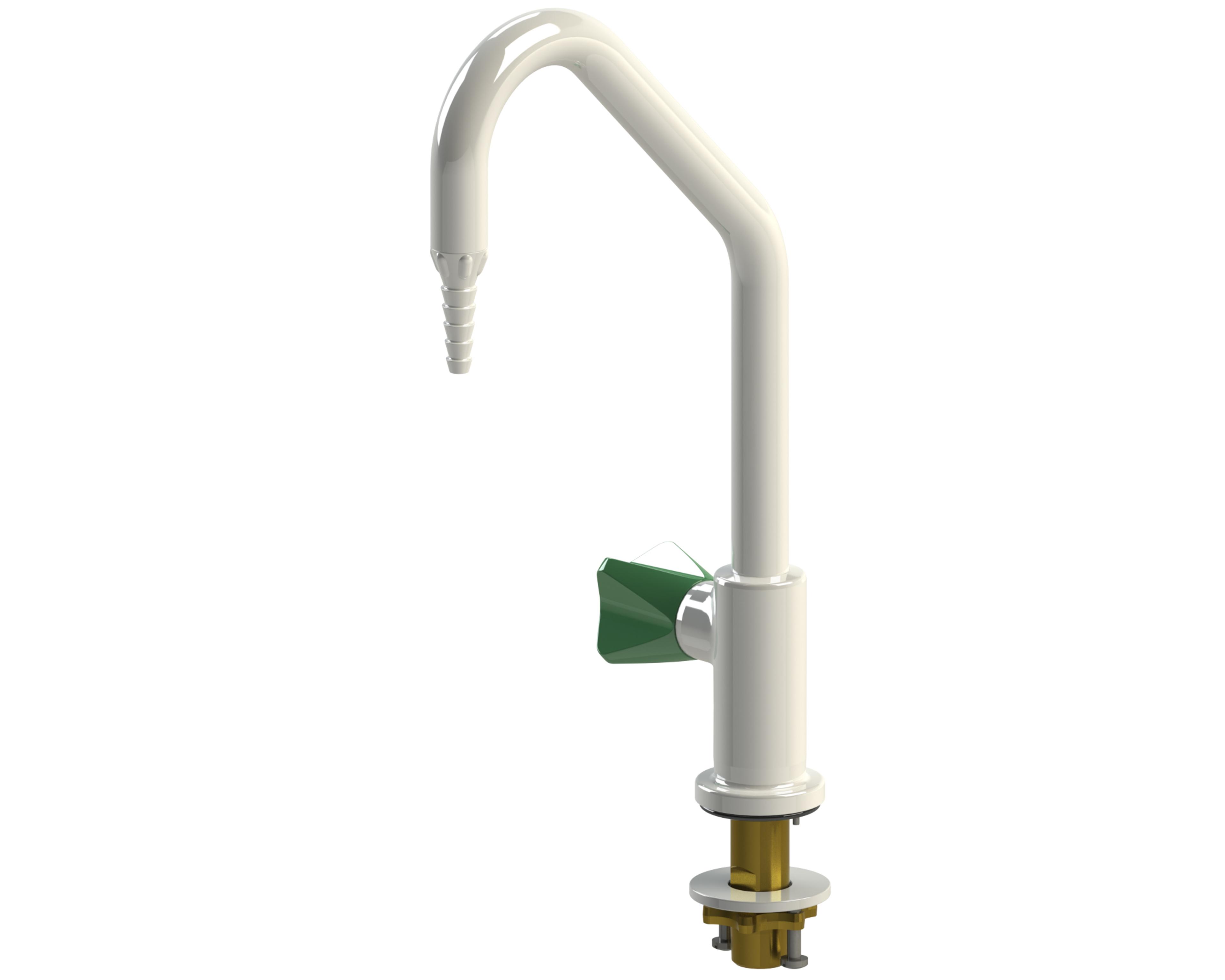  brownall labtap Swan Neck Tap - Pair