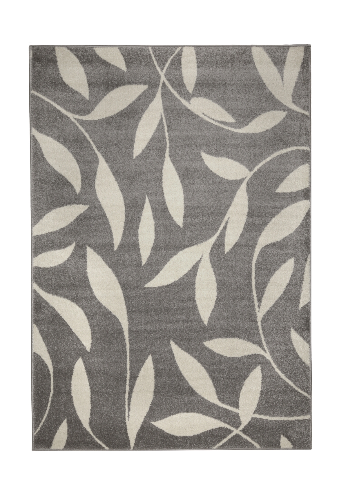 Hope Forest Rug Pastel Leaf Print Rug - Grey - 160 x 230cm | HP060598AA | Hope