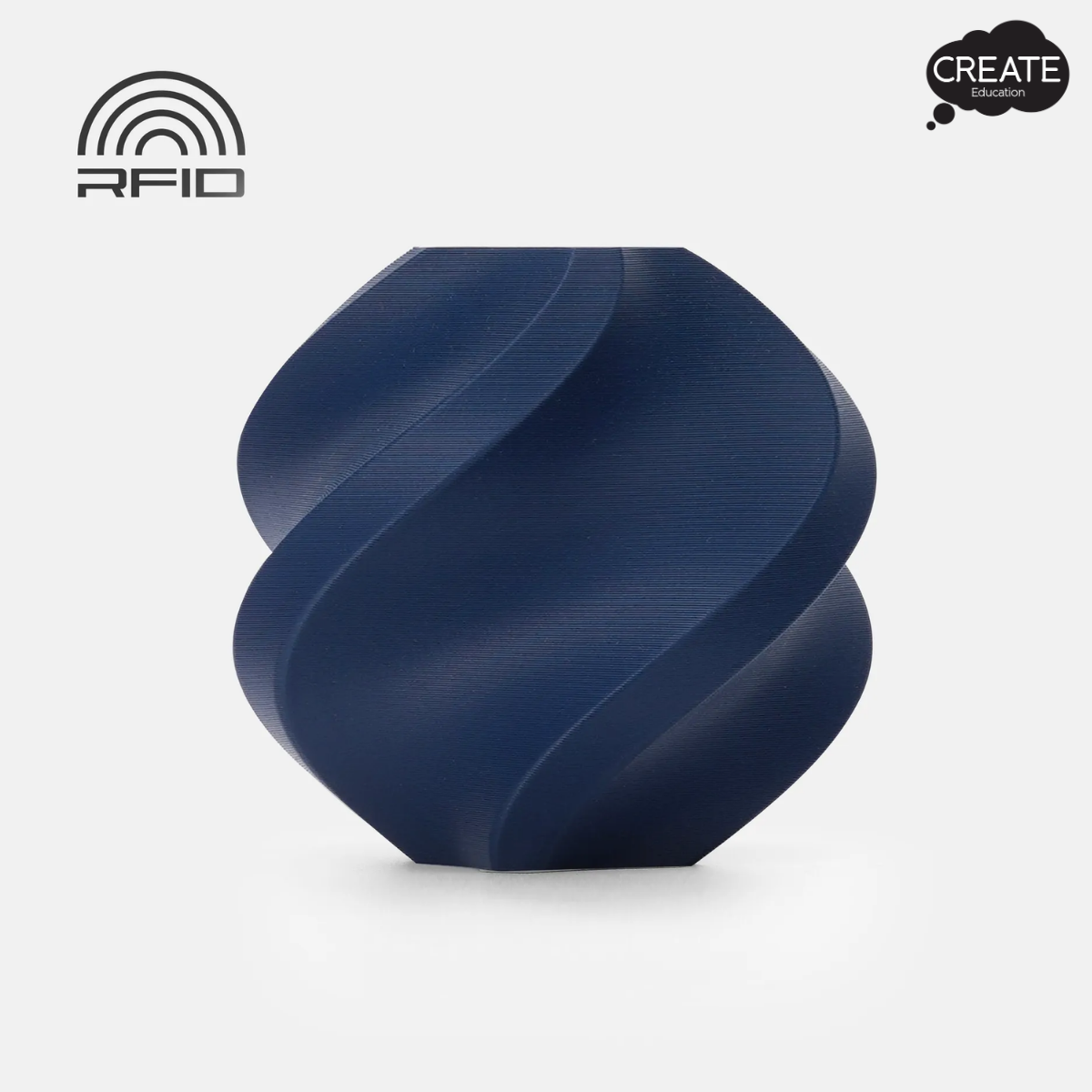 PLA Matte Filament - Spool Free - Dark Blue