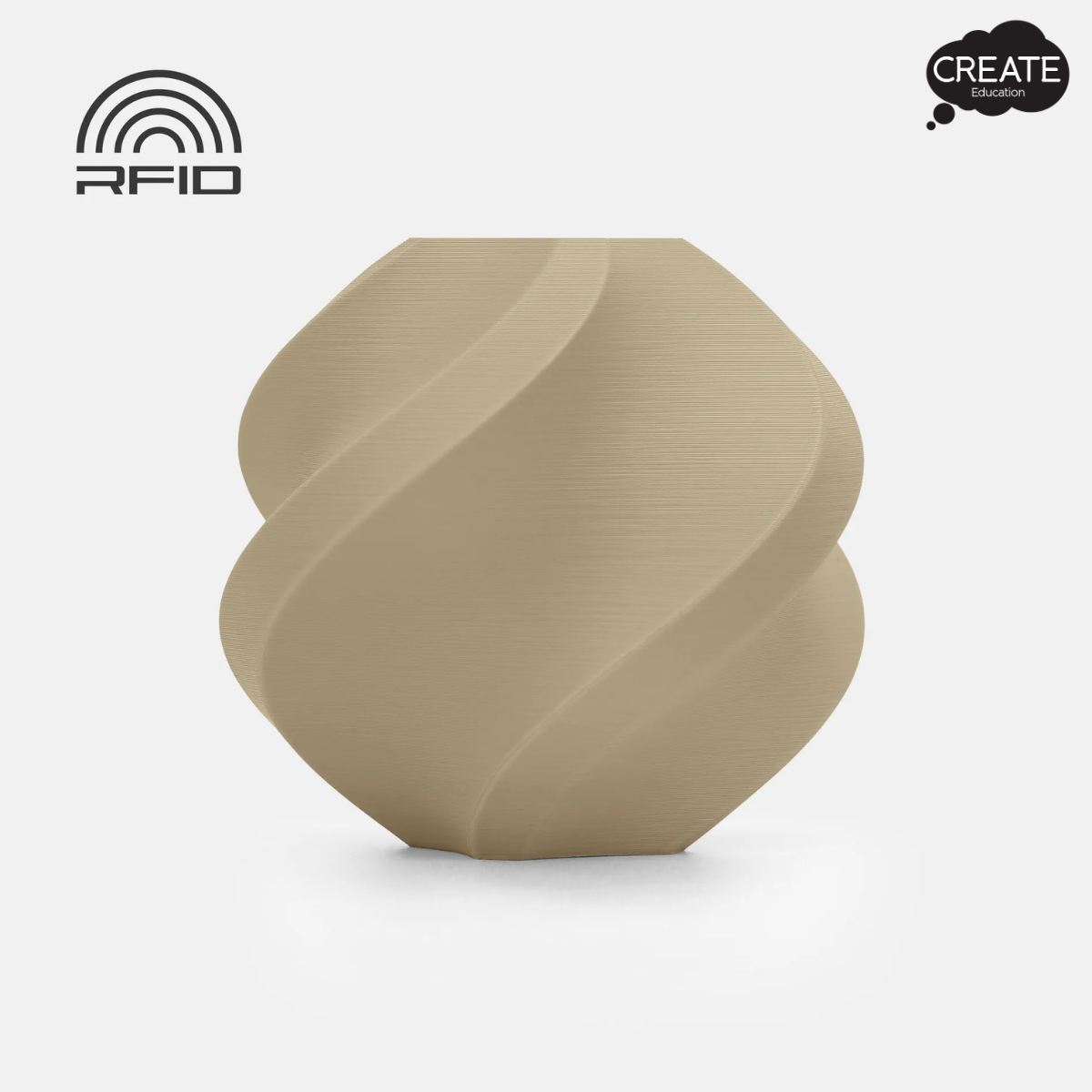 PLA Matte Filament - Spool Free - Desert Tan