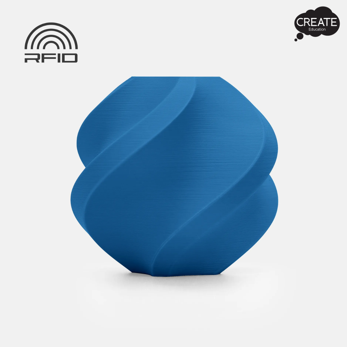 PLA Matte Filament - Spool Free - Marine Blue