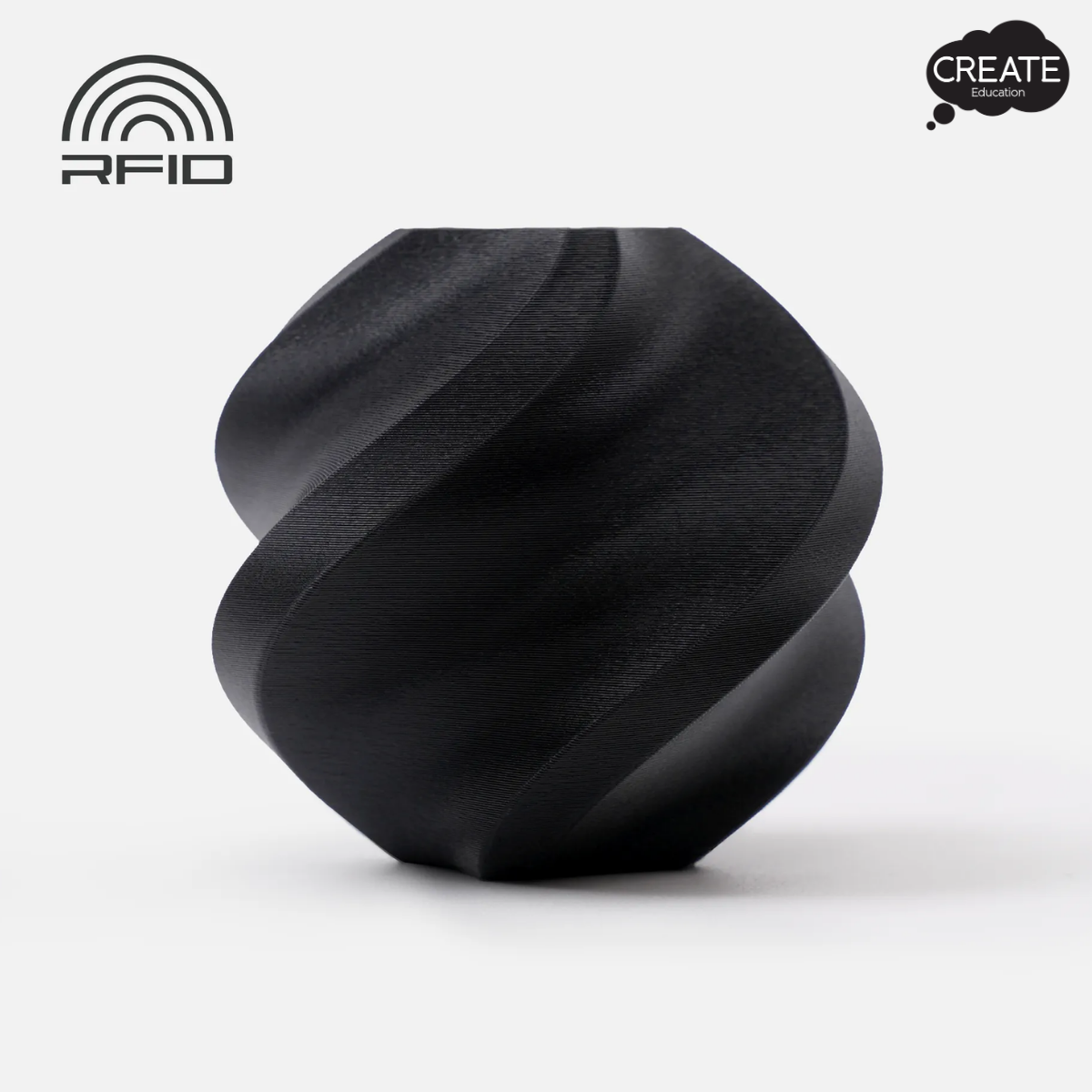 PLA Matte Filament - Spool - Charcoal