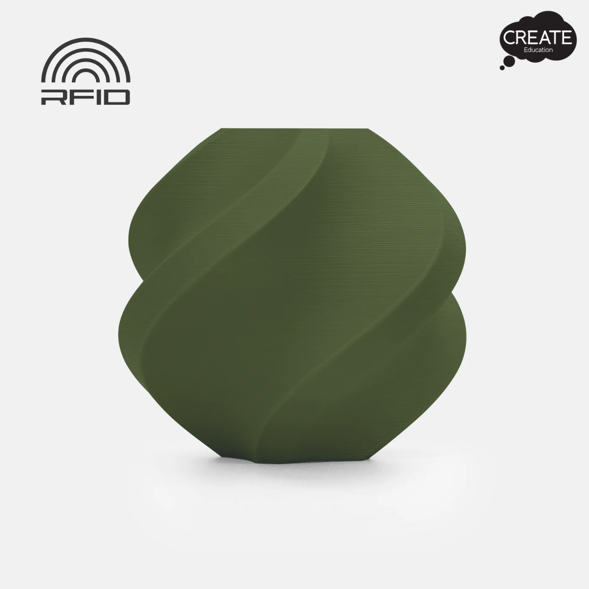 PLA Matte Filament - Spool - Dark Green
