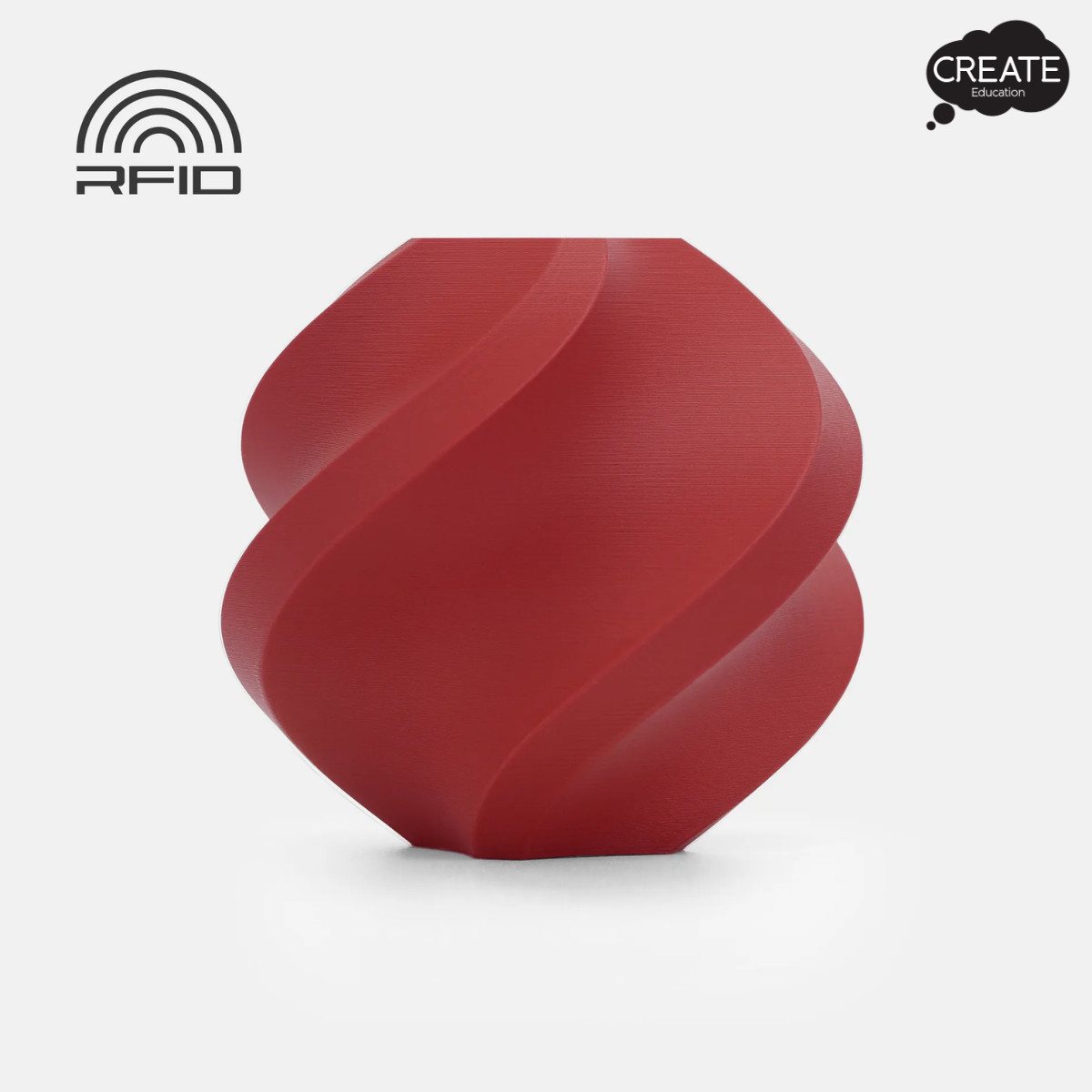 PLA Matte Filament - Spool - Dark Red