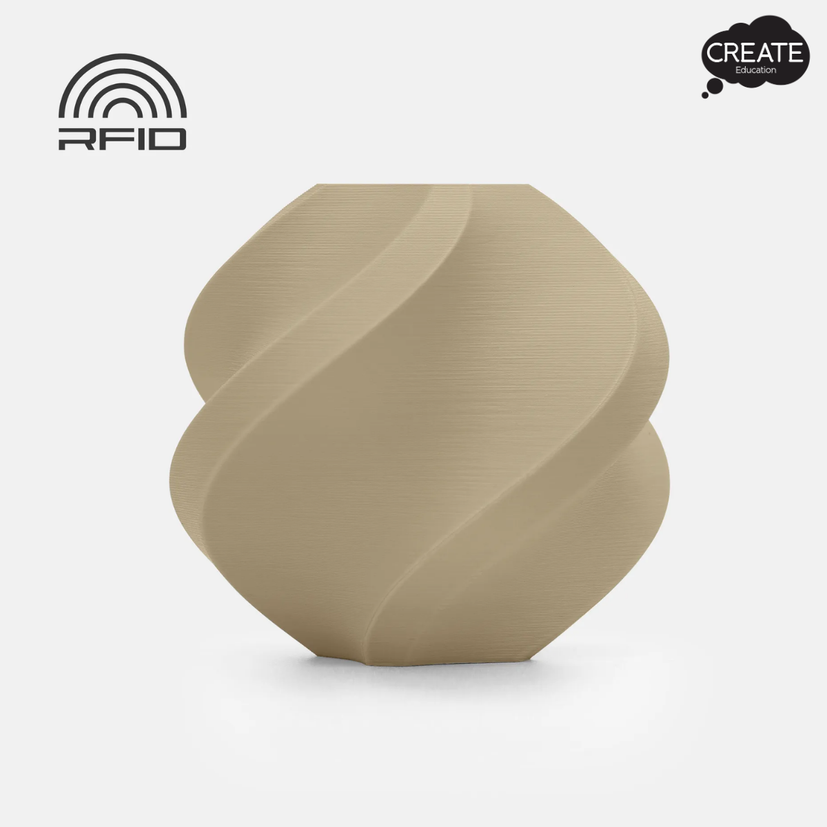 PLA Matte Filament - Spool - Desert Tan