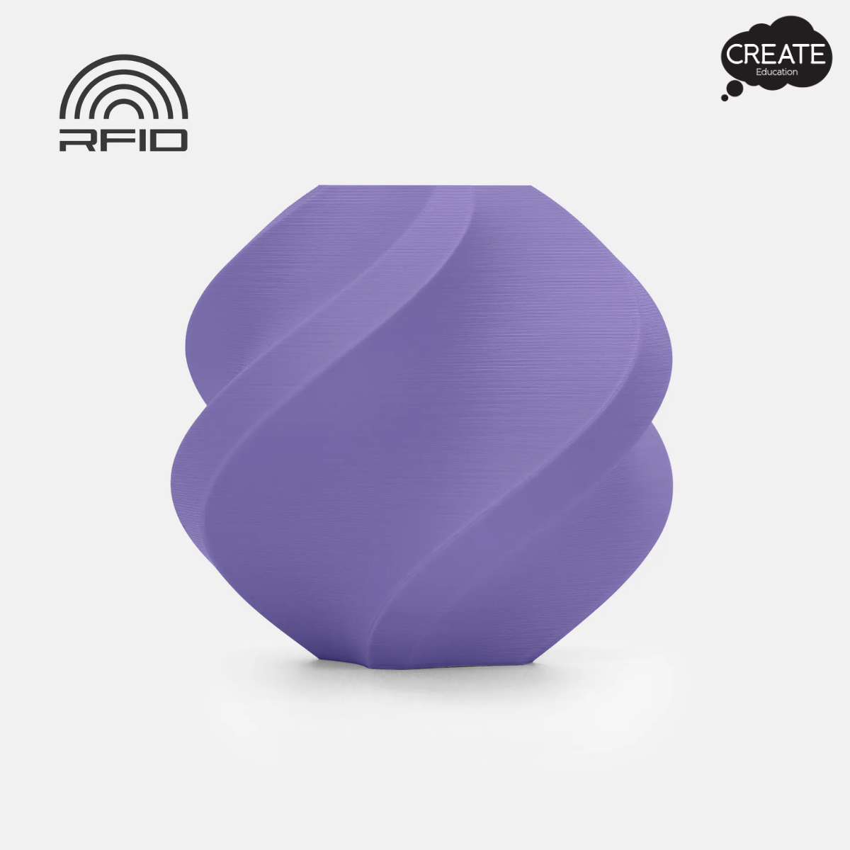 PLA Matte Filament - Spool - Lilac Purple