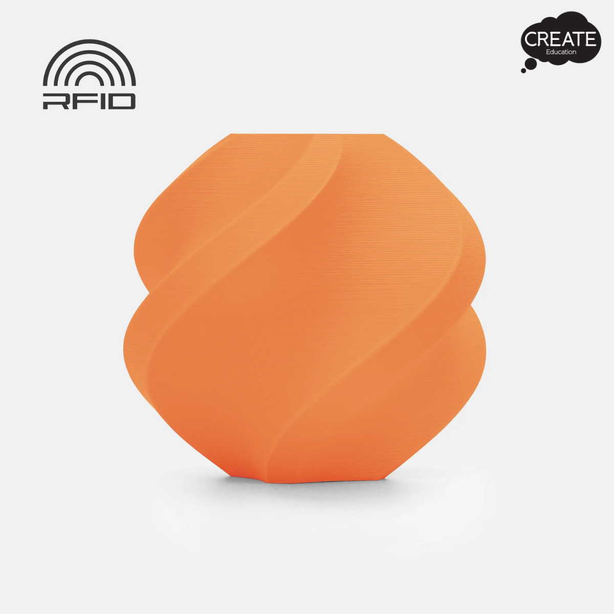 PLA Matte Filament - Spool - Mandarin Orange