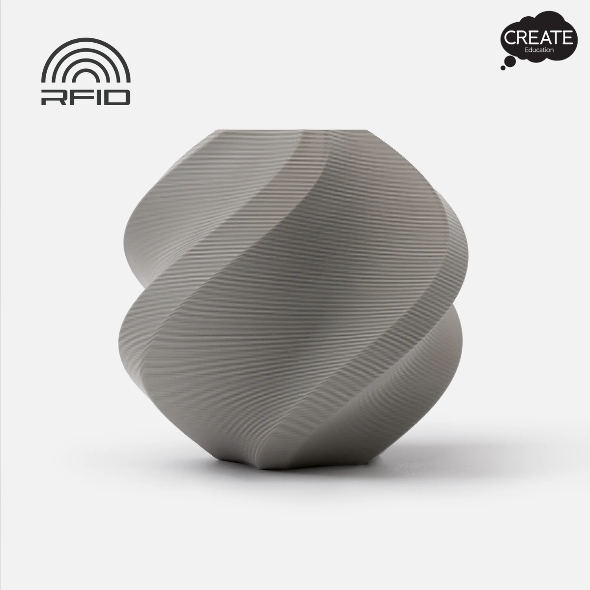 PLA Basic Filament - Spool - Grey