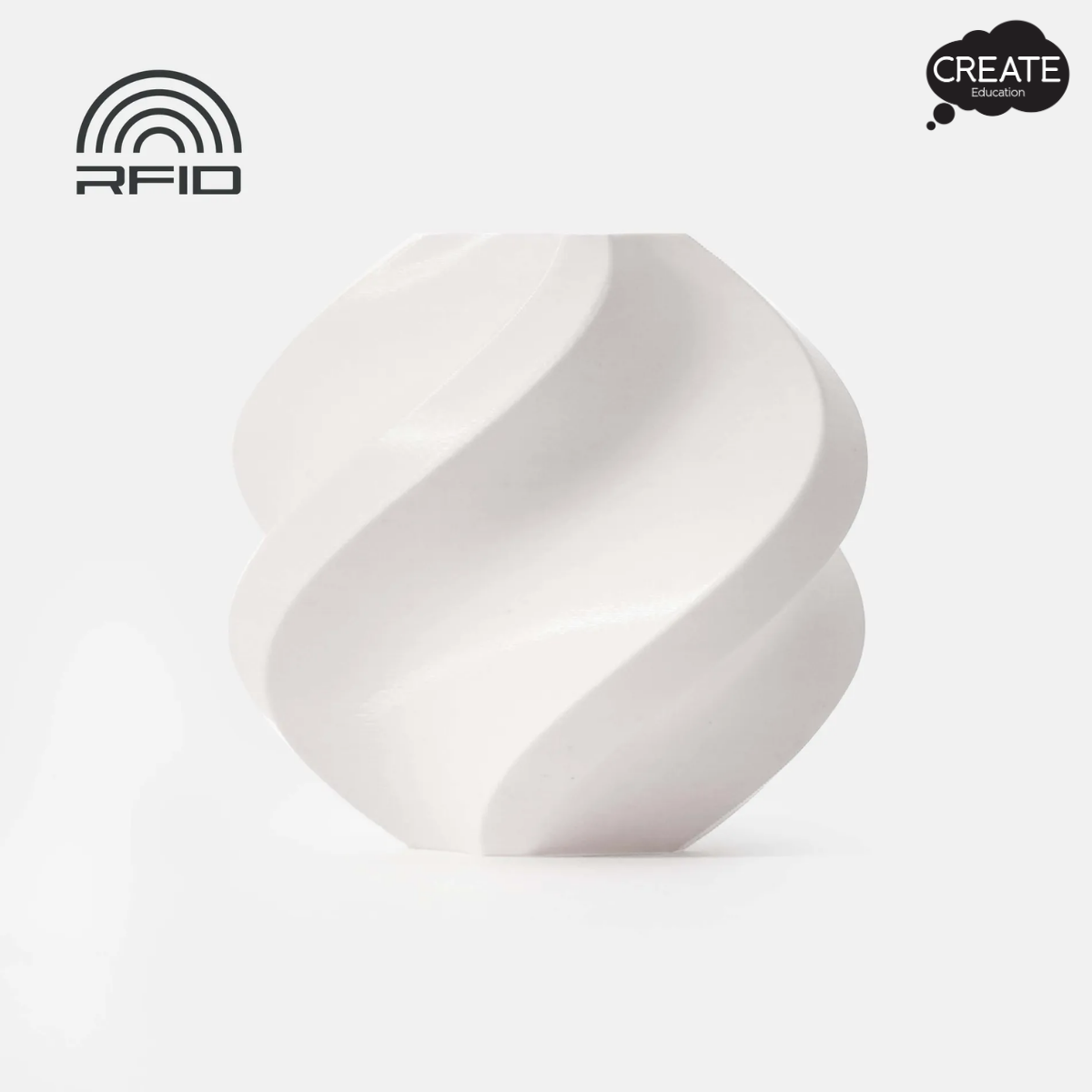 PLA Basic Filament - Spool - Jade White