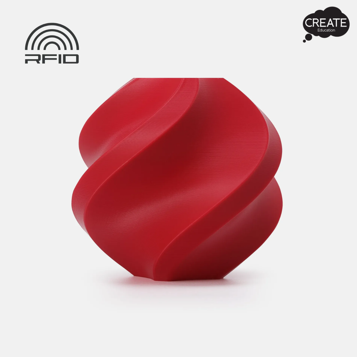 Bambu PLA Basic Filament - Spool Free - Maroon Red