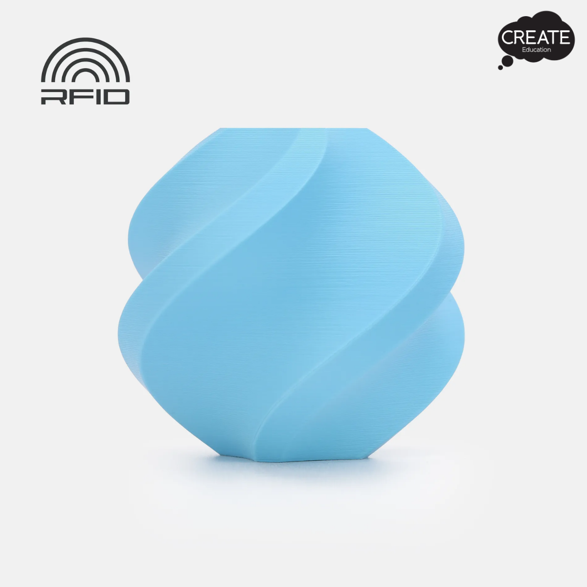 Bambu PLA Matte Filament - Spool Free - Sky Blue