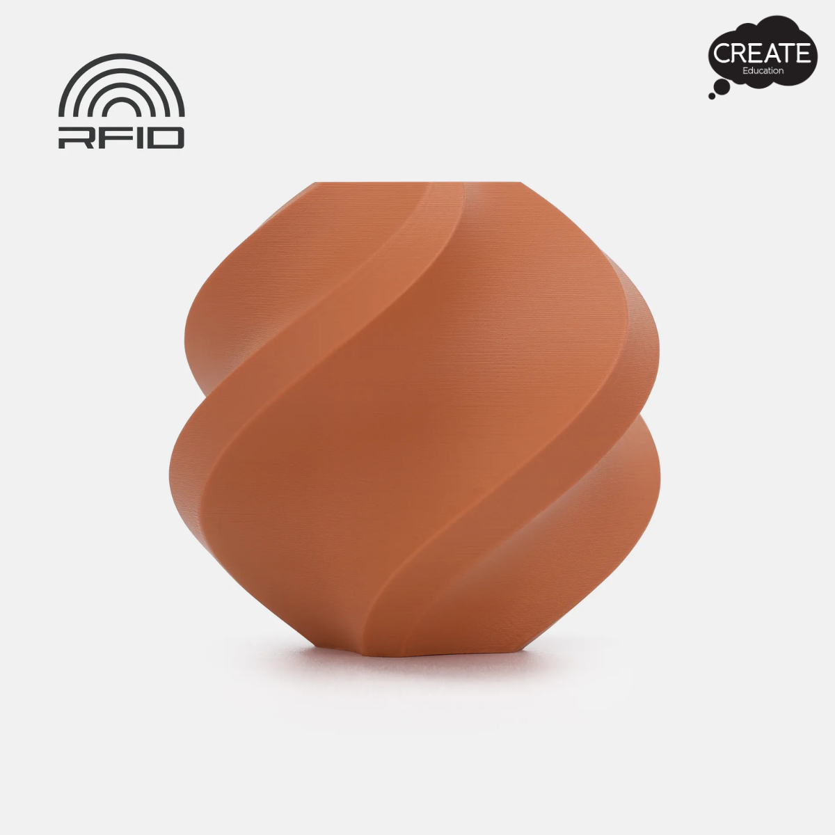 Bambu PLA Matte Filament - Spool Free - Terracotta