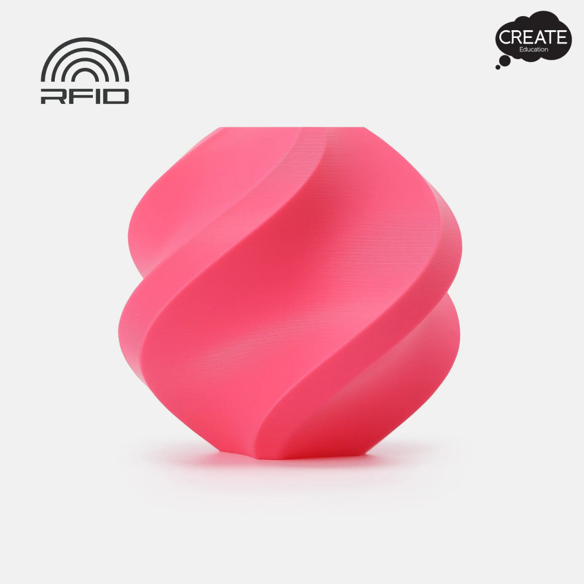 Bambu PLA Basic Filament - Spool - Hot Pink