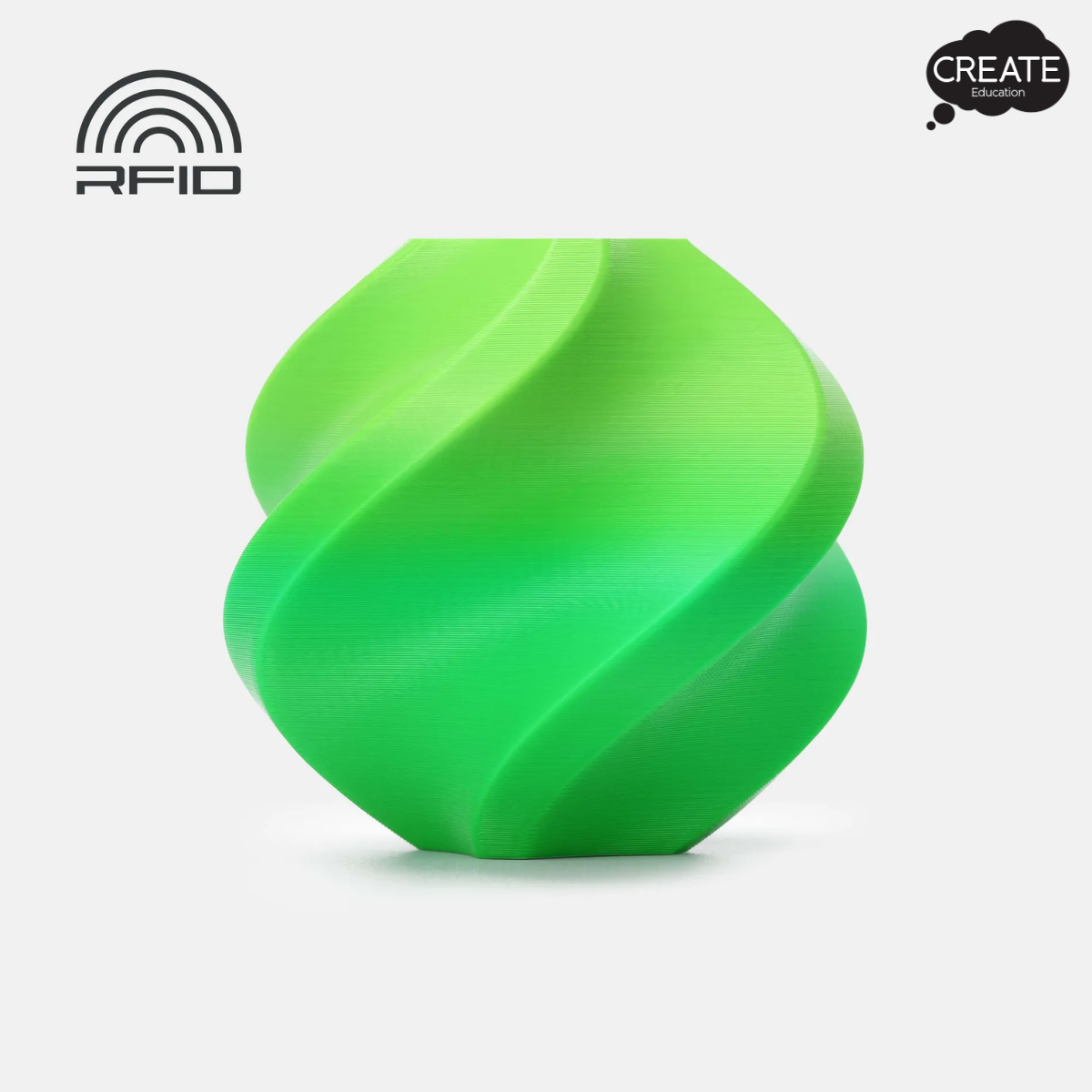 Bambu PLA Basic Filament - Spool - Mint Lime