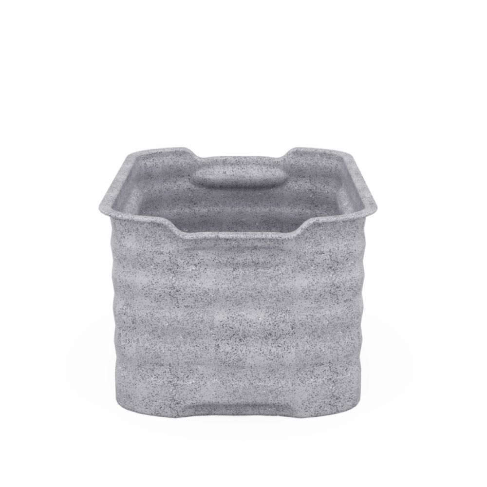 CloudCubby Deep Antimicrobial Trays Pebble Grey