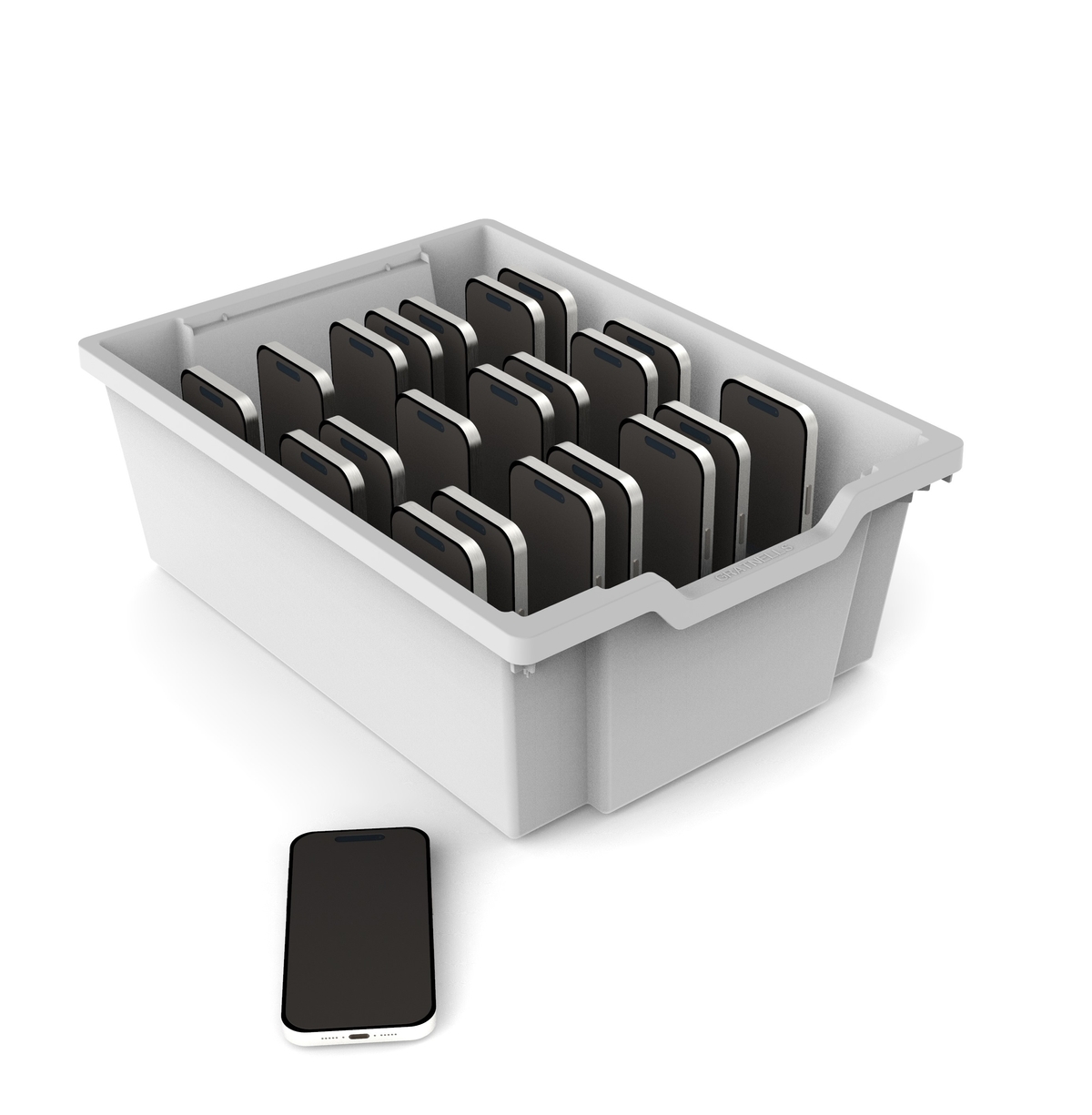 Gratnells Mobile Phone Storage Tray with Foam Insert | HP060889 | Hope