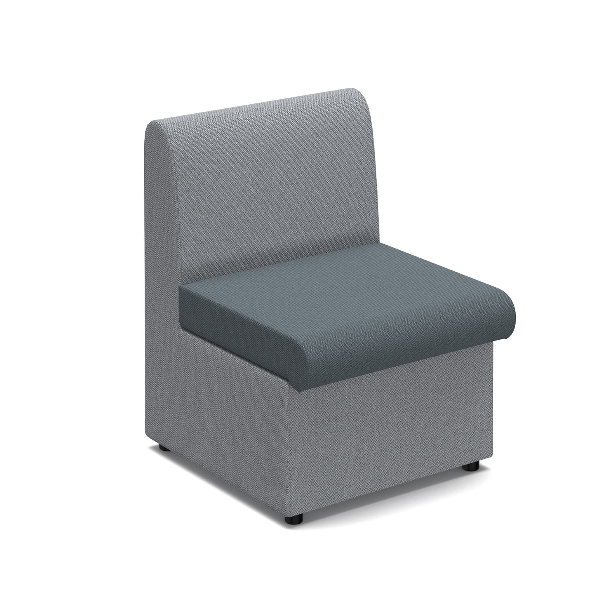 Alto Seating No Arms - Grey Charcoal
