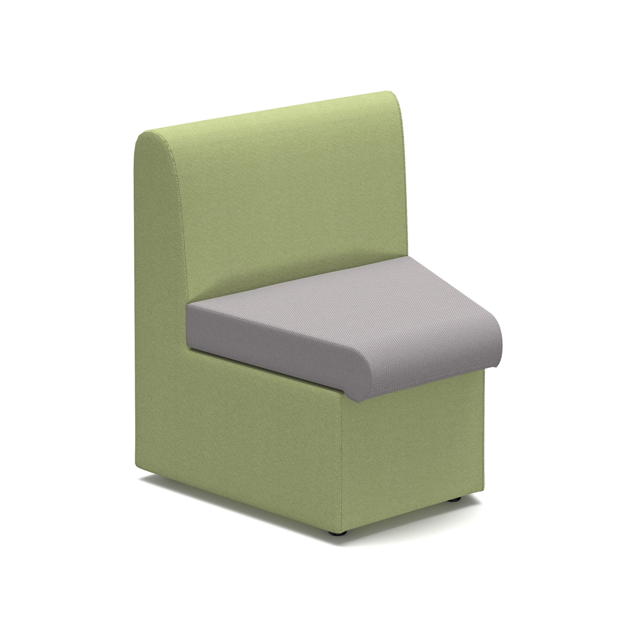 Alto Seating Concave Green Grey