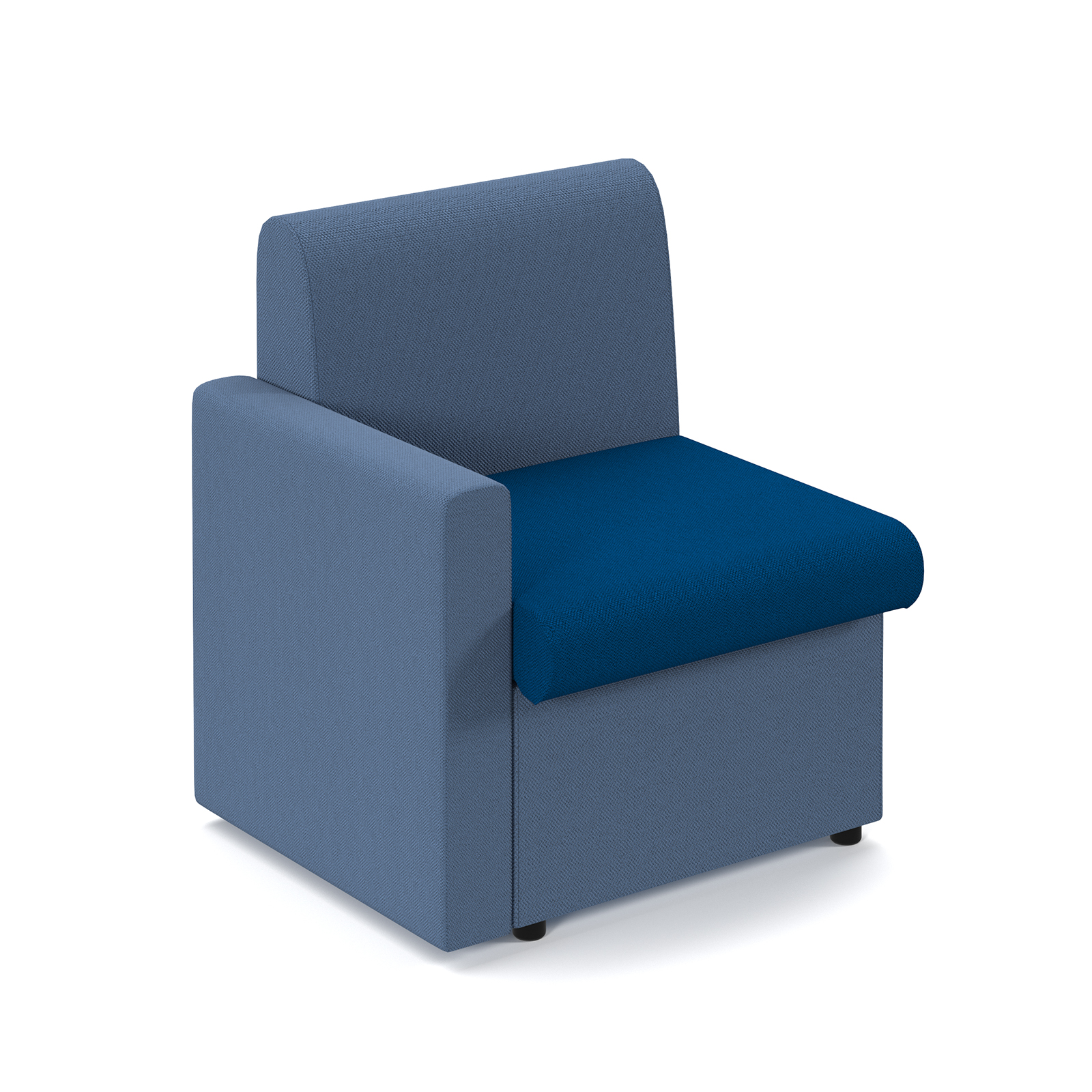 Alto Seating Right Hand Arm - Dark Blue
