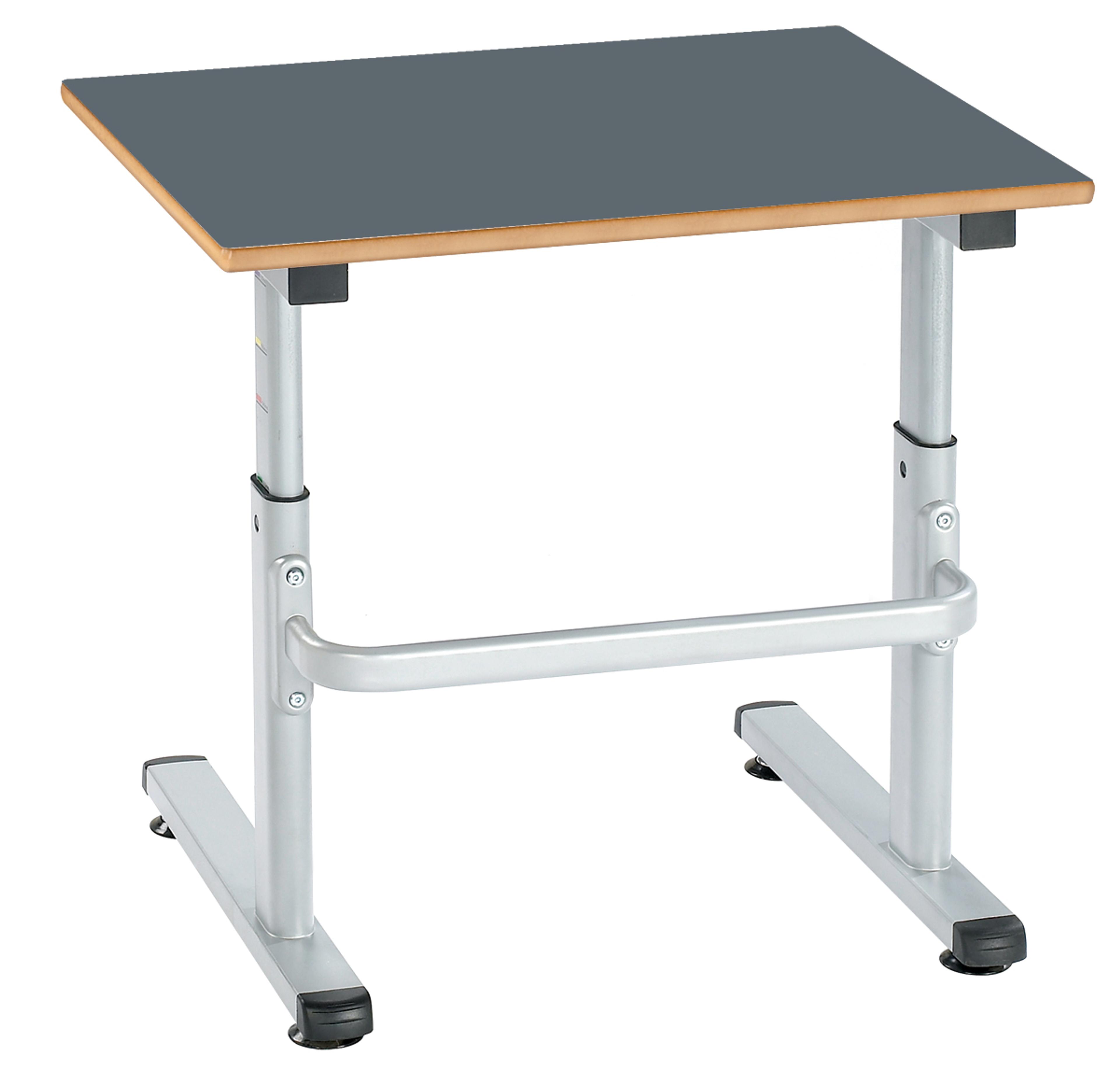 Height Adjustable Desk - Junior 1200x600mm  - Slate Grey