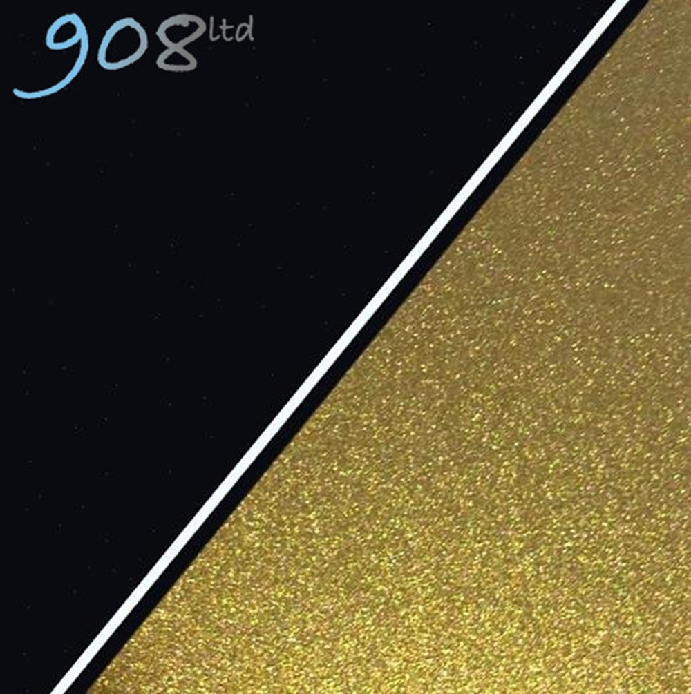 Duo Sparkling Acrylic - Gold - 610x400x3mm