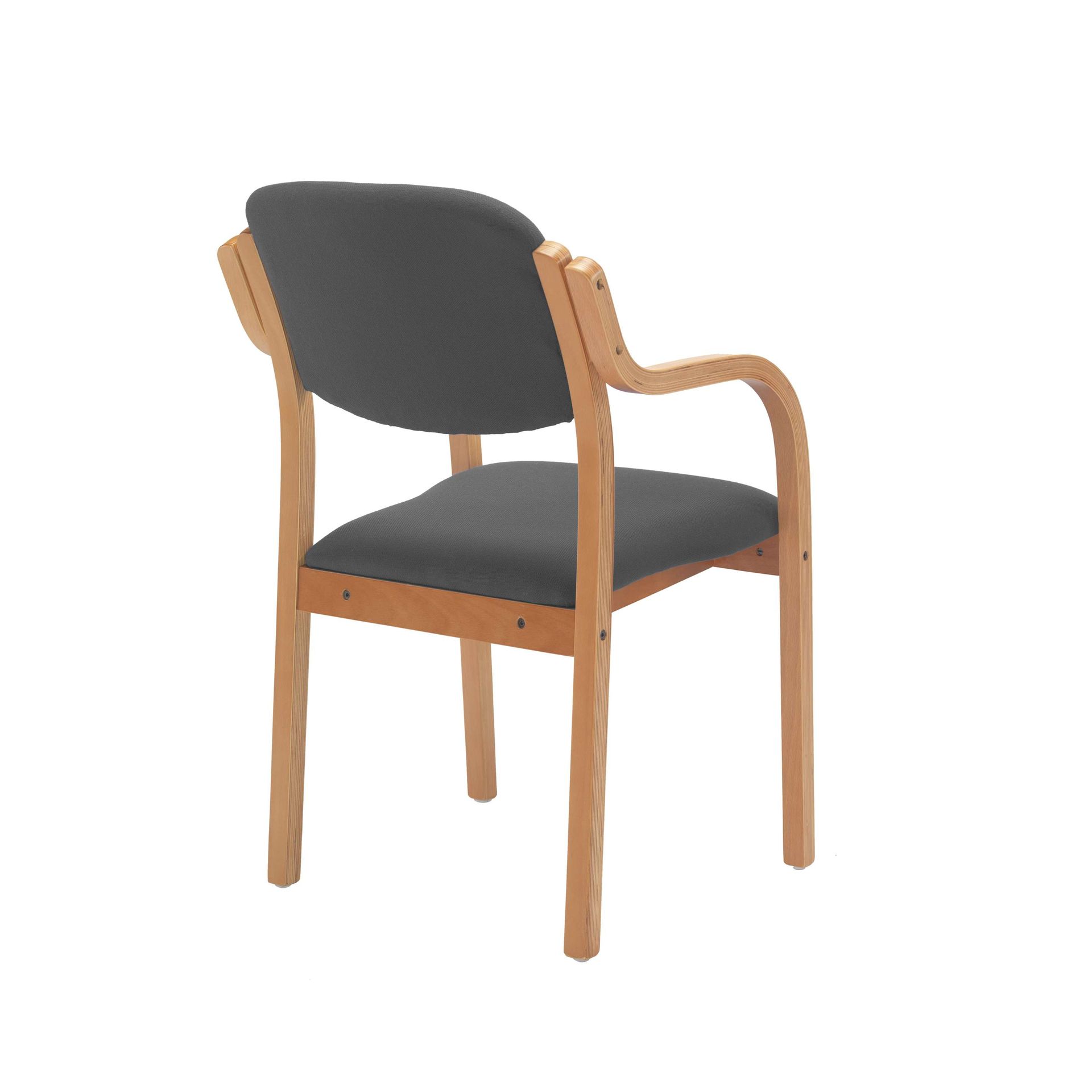 Renoir Chair with Arms - Charcoal
