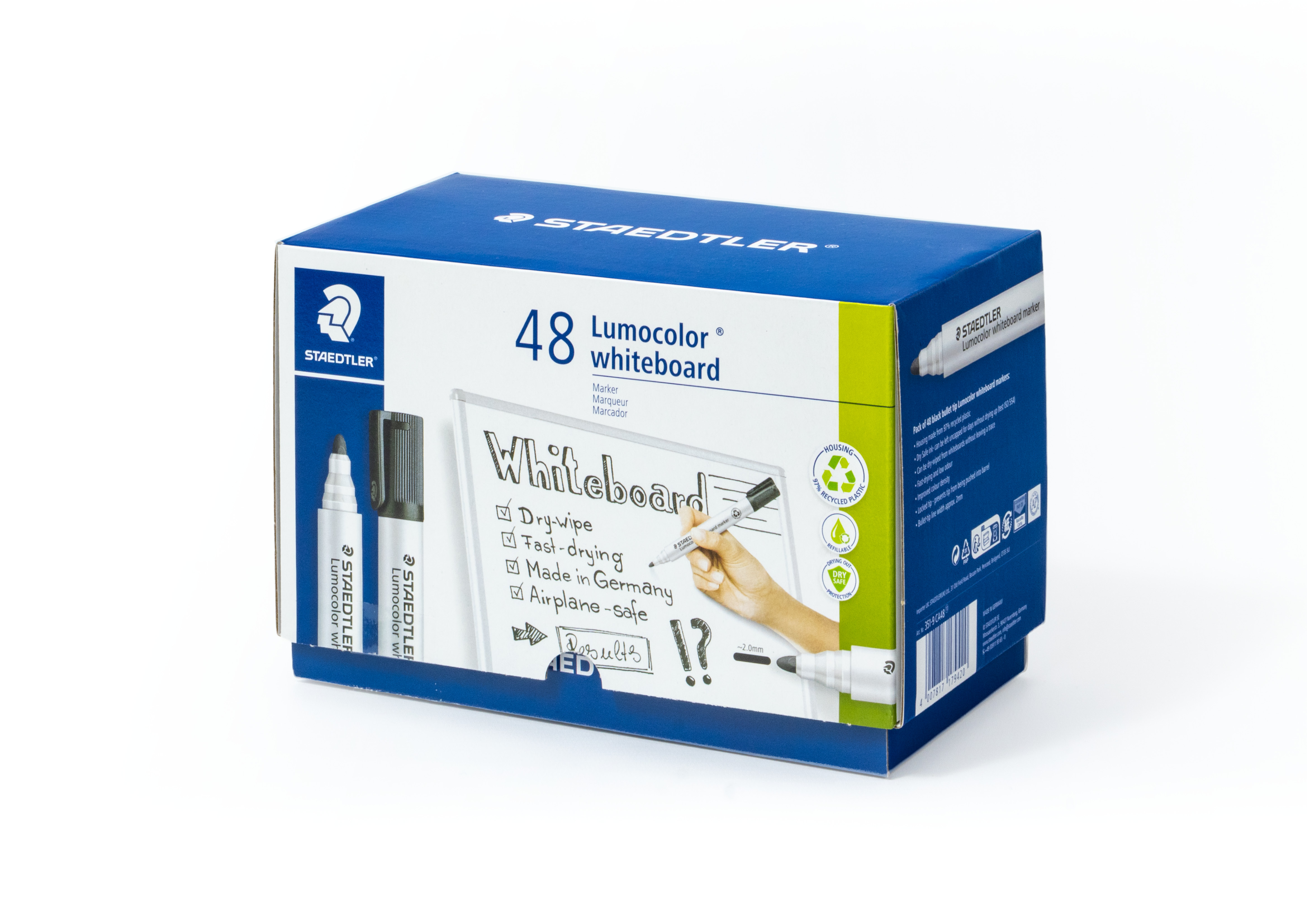 STAEDT Lumocolor Wboard 351 Bul Blk Pk48