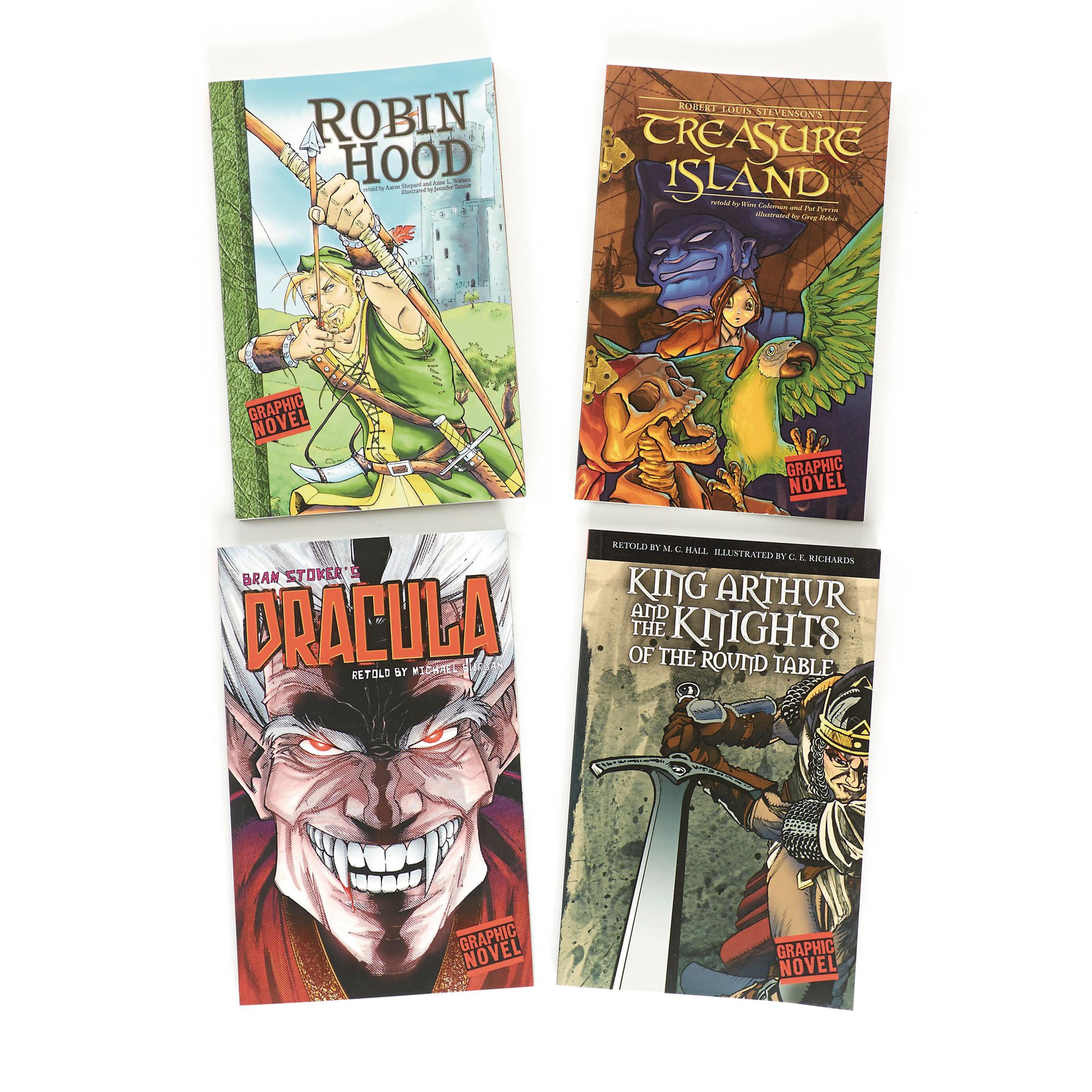 Classic Adventure Books - Pack of 4