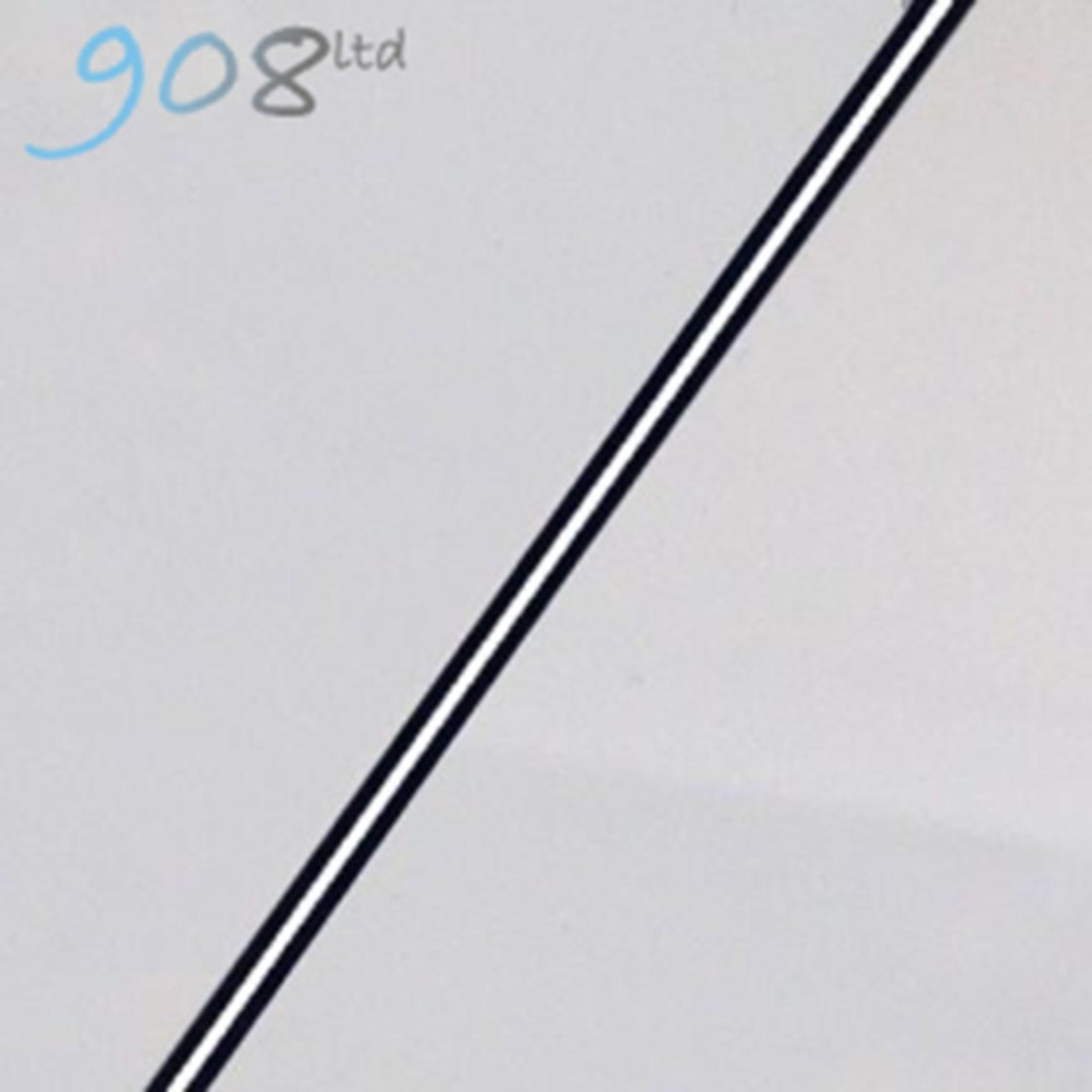 External Laminate Gloss/Matt 3 ply - White/Black/White - 610x400x3.2mm 