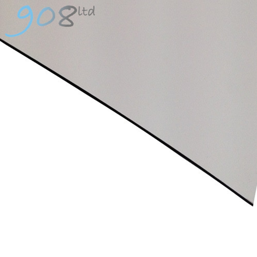 External Laminate Matt - White/Black - 610x400x0.7mm