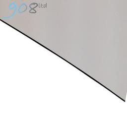 External Laminate Matt - White/Black - 610x400x0.7mm