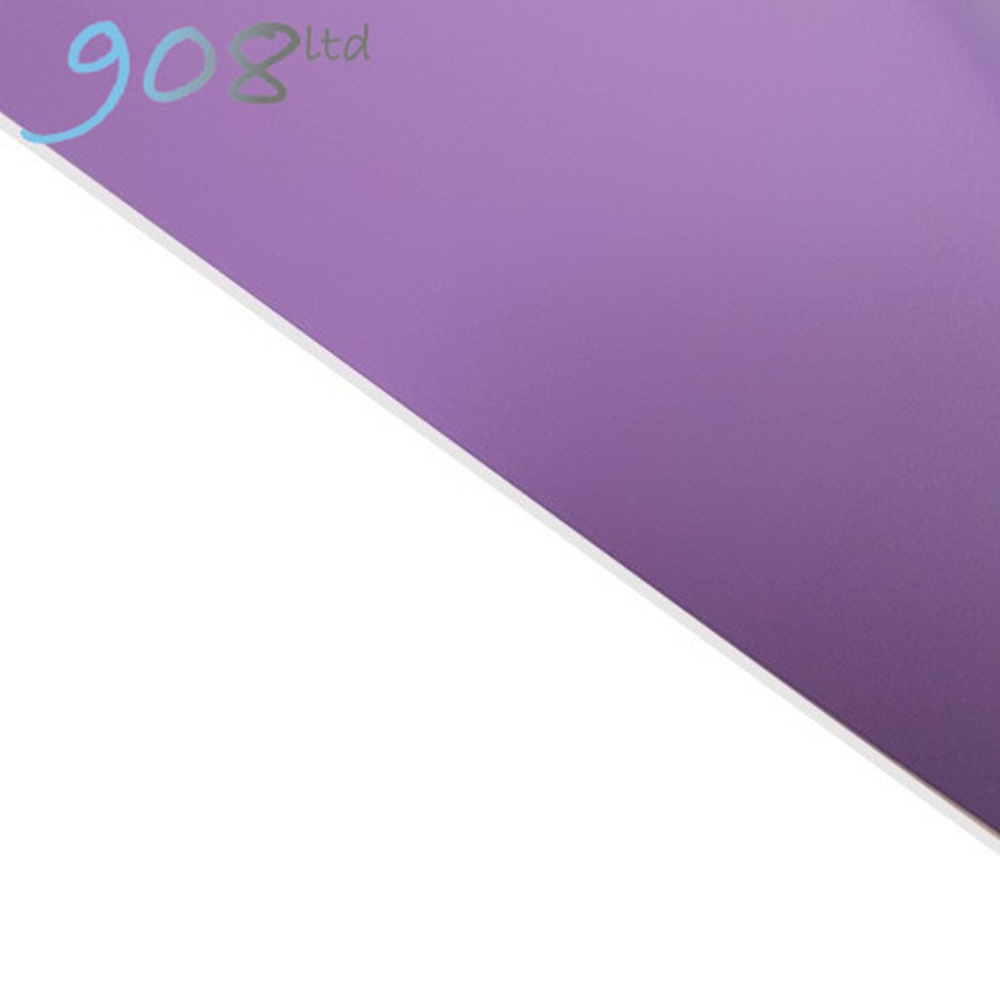 External Laminate Matt - Lilac/White - 610x400x1.6mm