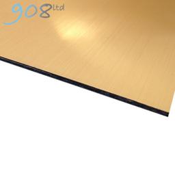 Flexline Laminate Matt - Euro Gold/Black - 900x500x0.6mm