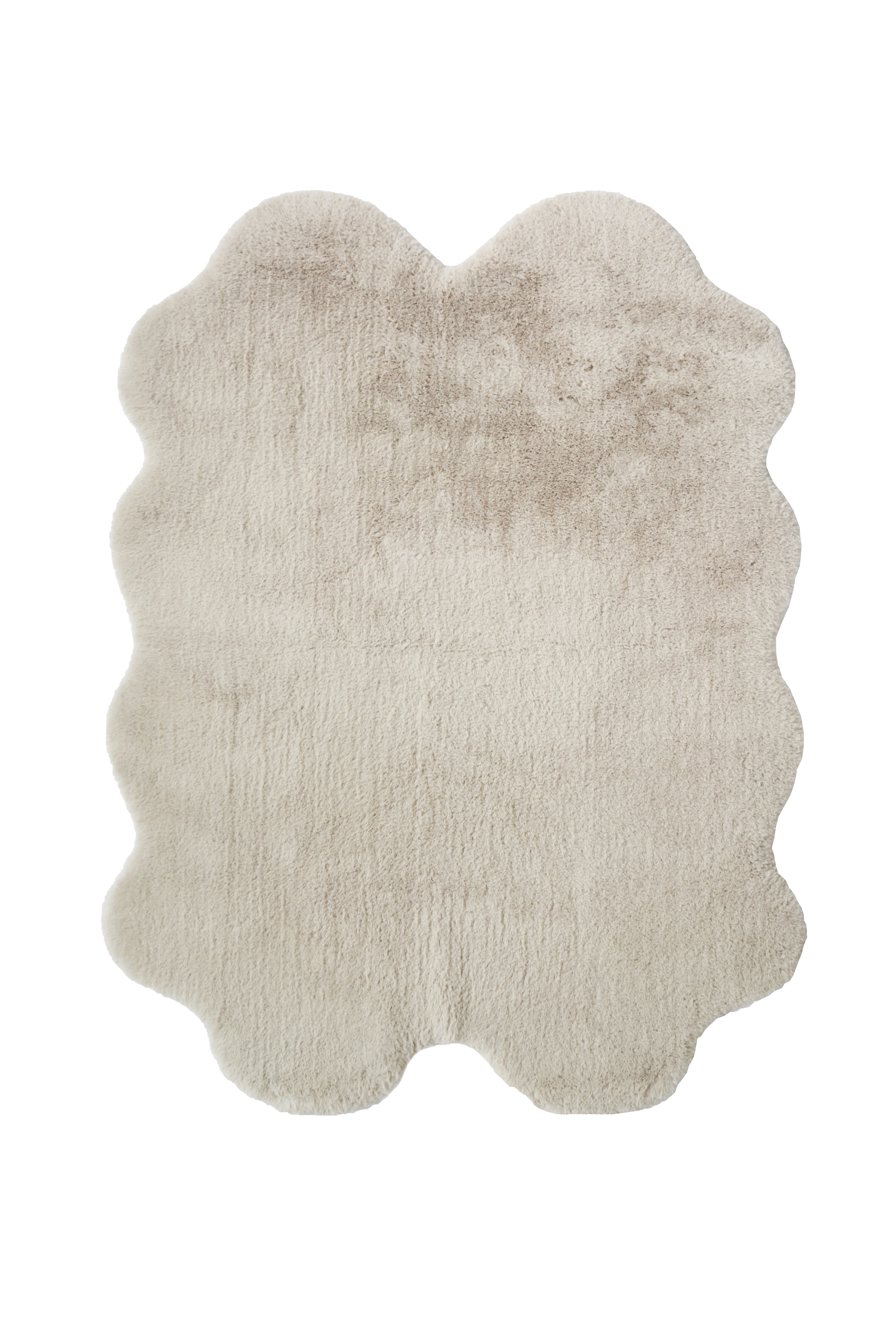 Luxury Faux Fur Rug - Quad - Natural