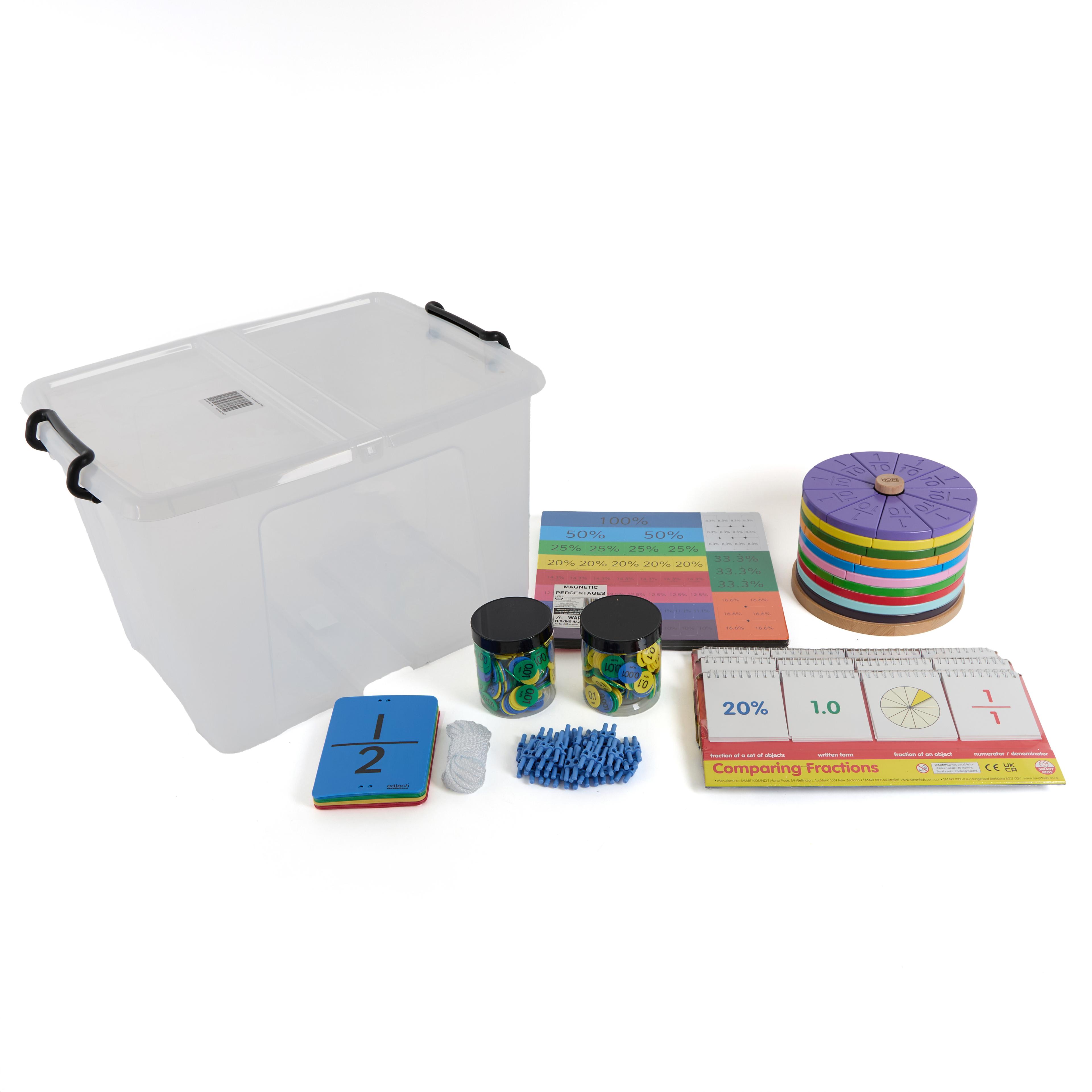 Fractions, Decimals, & Percentages Set from Hope Education