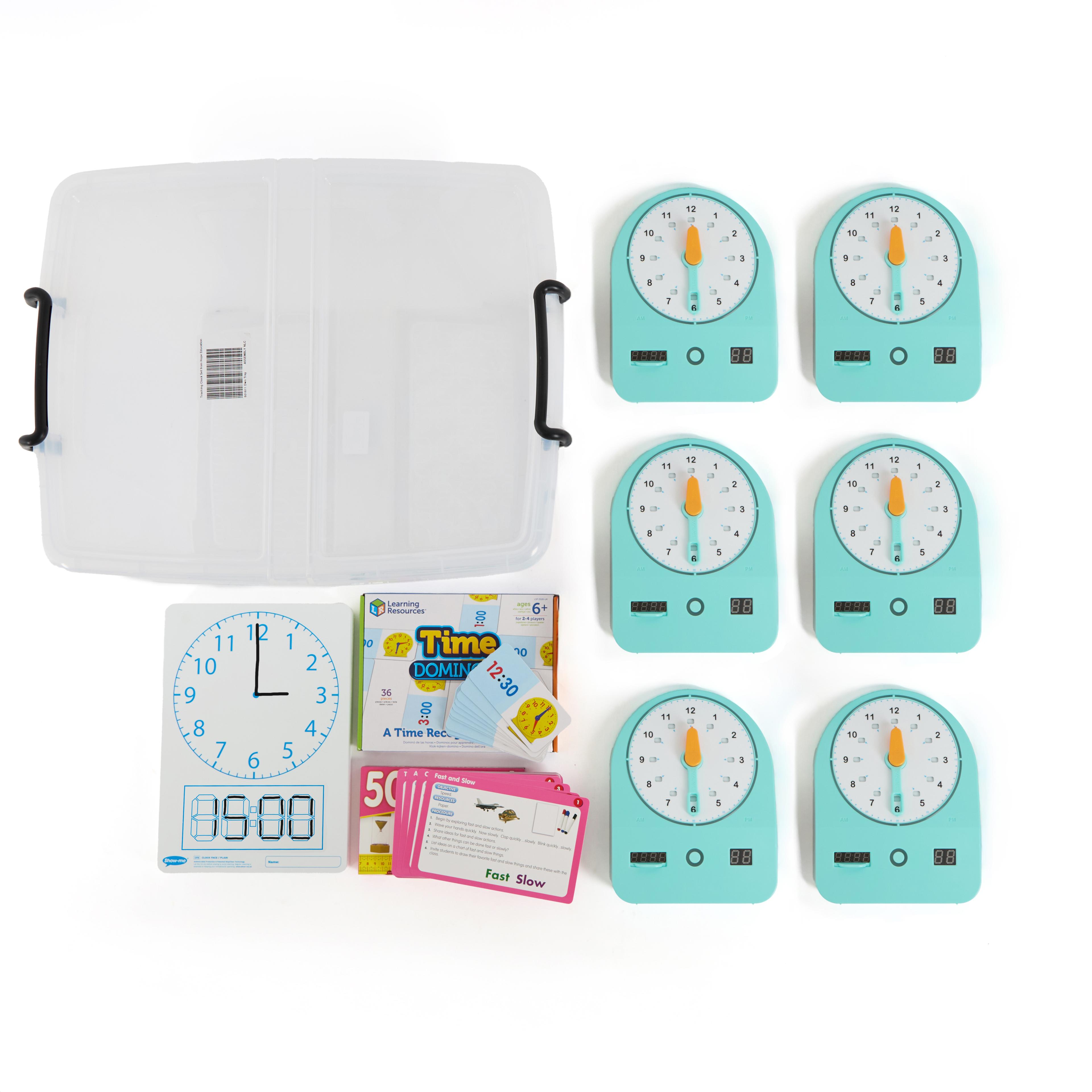 Teaching Clock Set from Hope Education