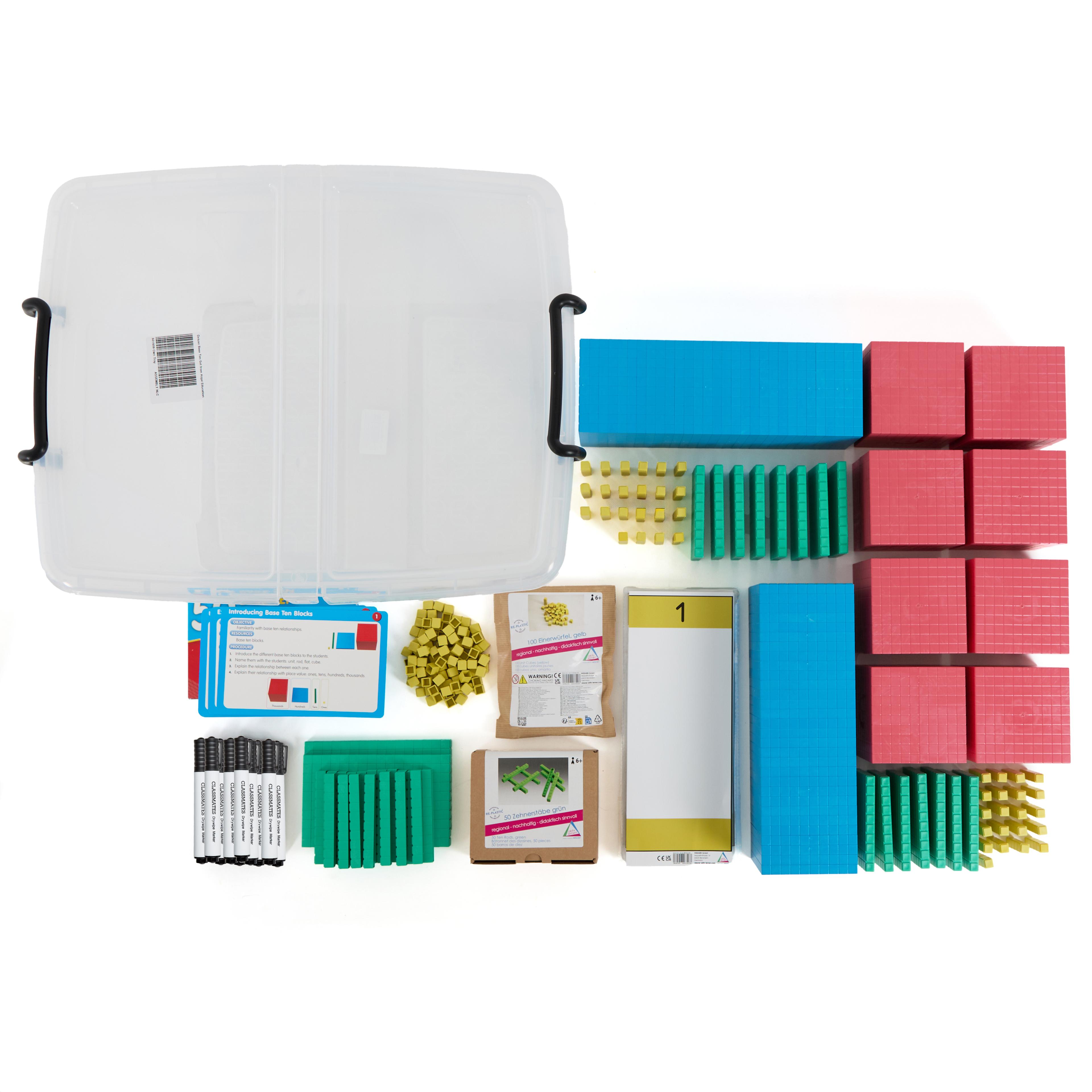 Deluxe Base Ten Set from Hope Education