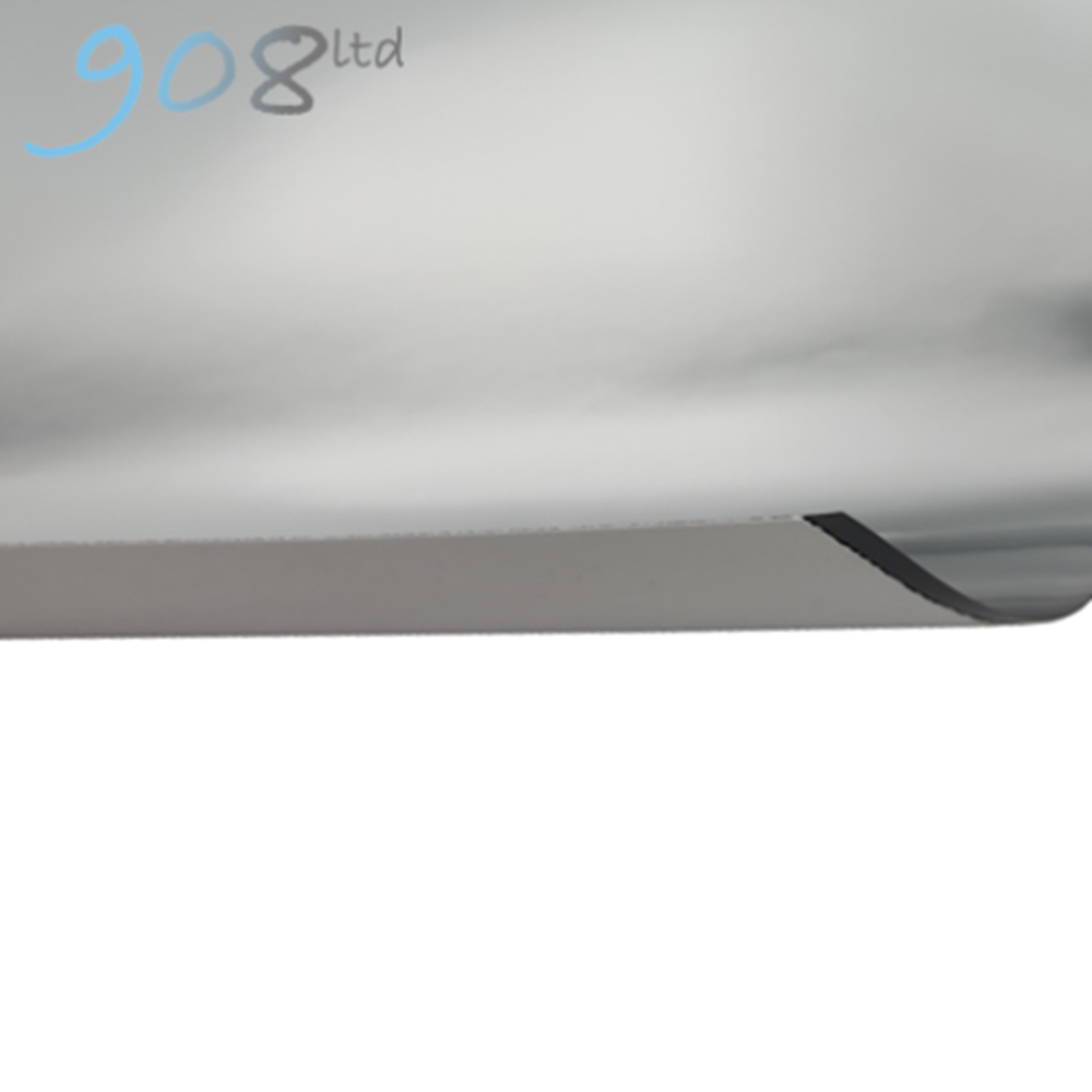 Laserfoil - Gloss - Bright Silver/Black - 610x305x0.2mm