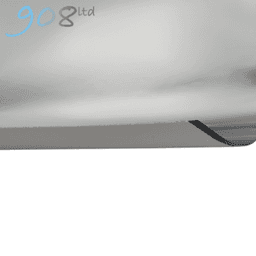 Laserfoil - Gloss - Bright Silver/Black - 610x305x0.2mm 