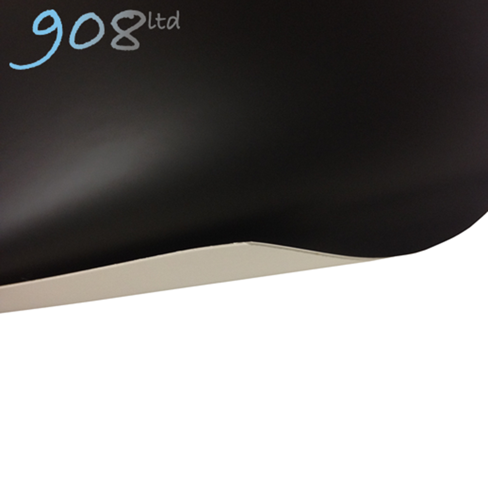 Laserfoil - Gloss - Black/White - 610x305x0.2mm