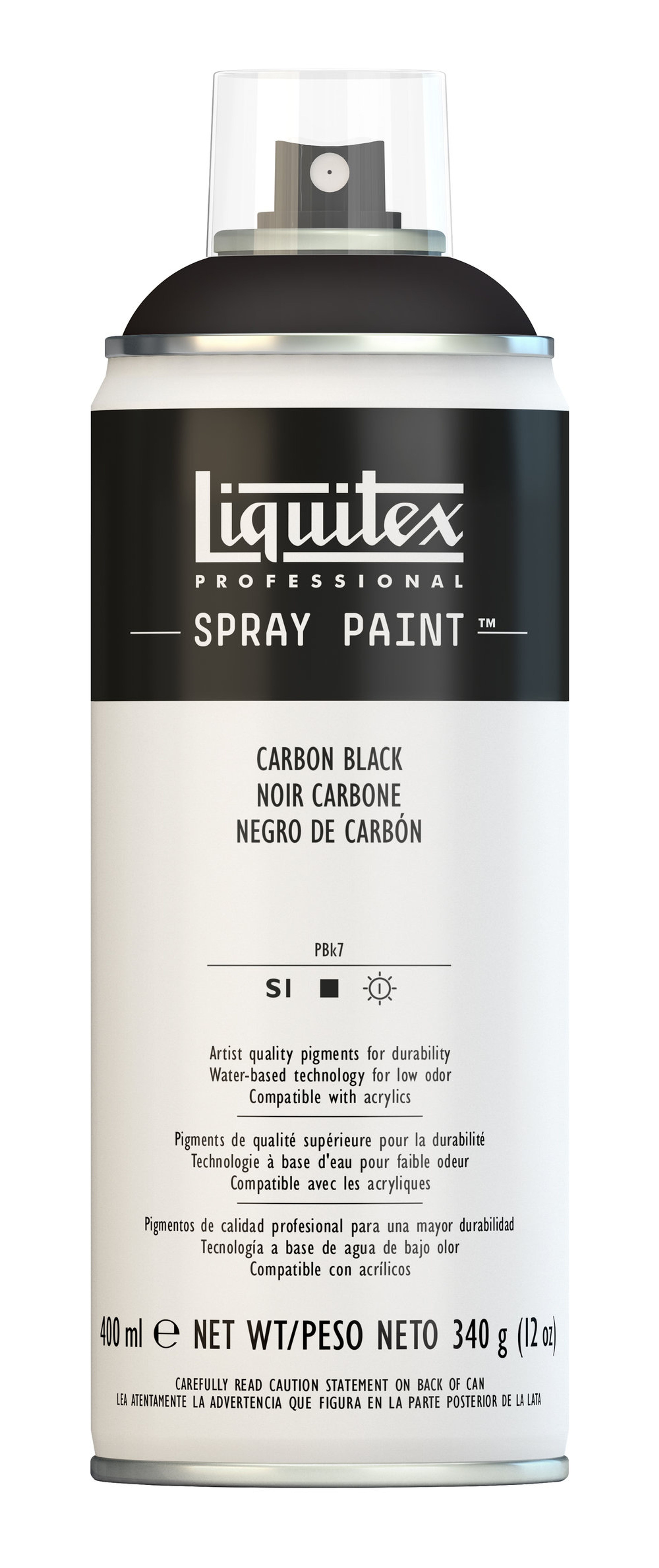 Liquitex Spray Paint - 400ml - Carbon Black