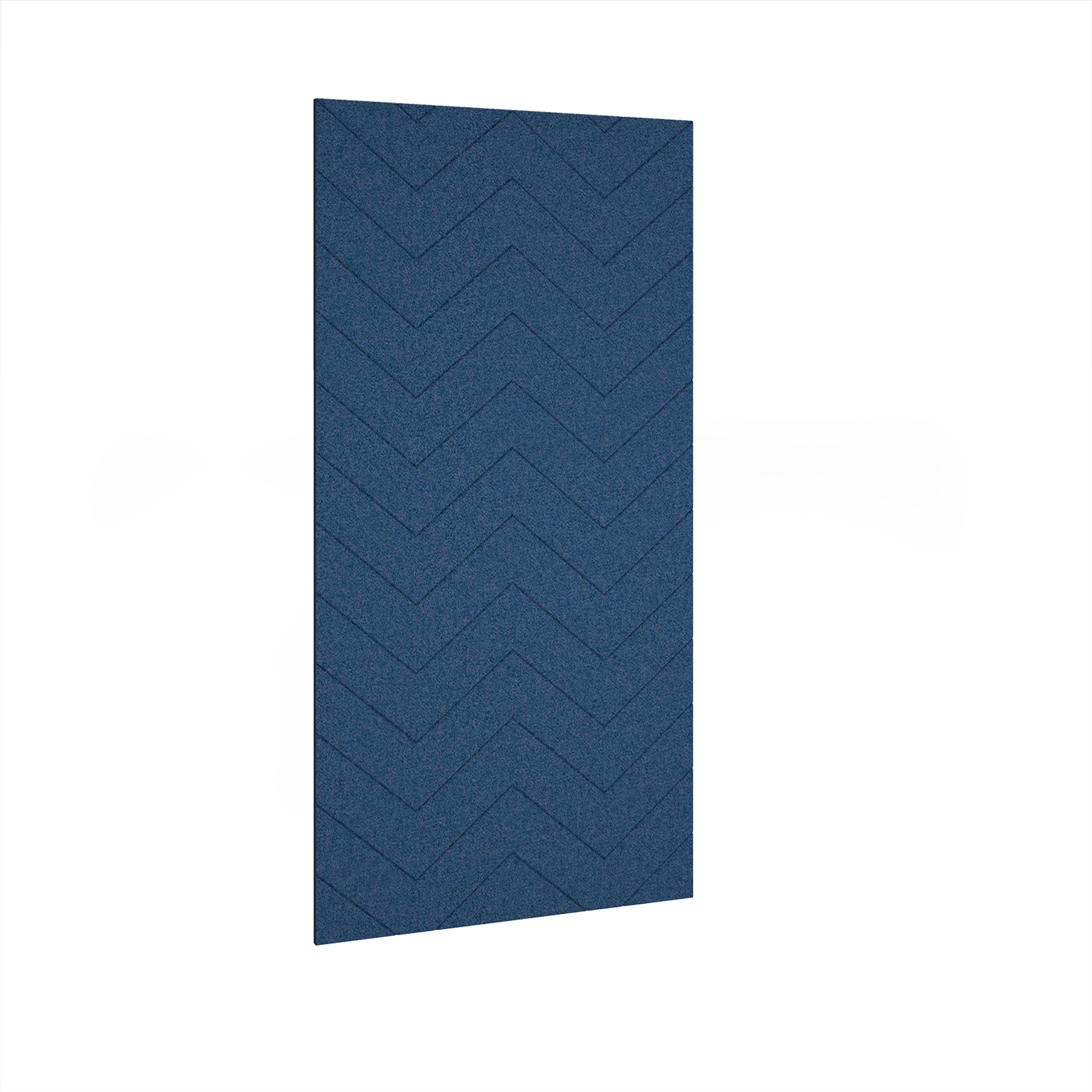 Zigzag Wall Panel - Blue