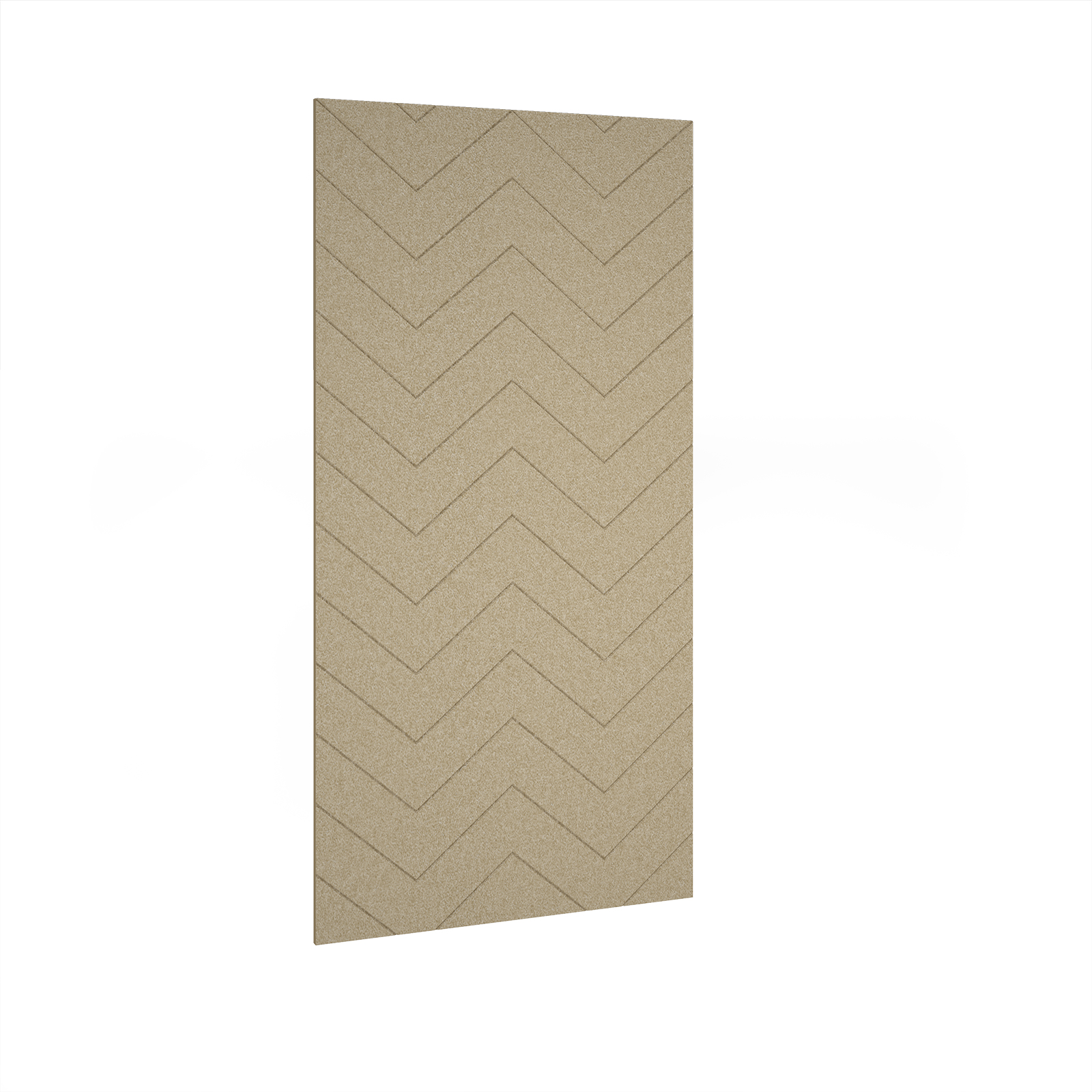 Zigzag Wall Panel - Beige