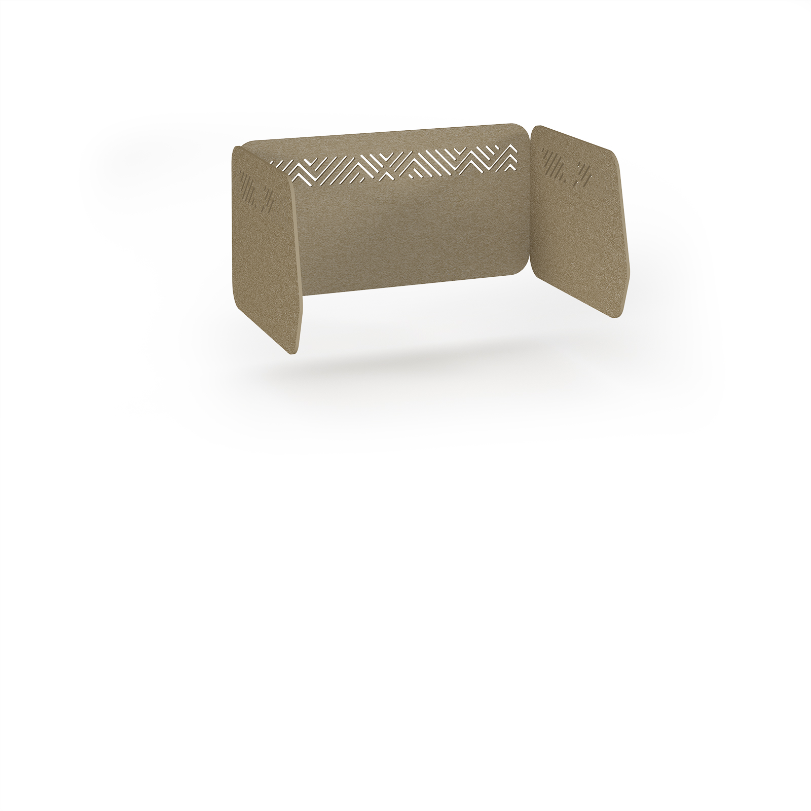Chevron Acoustic Elev8 Screen W1200mm - Beige