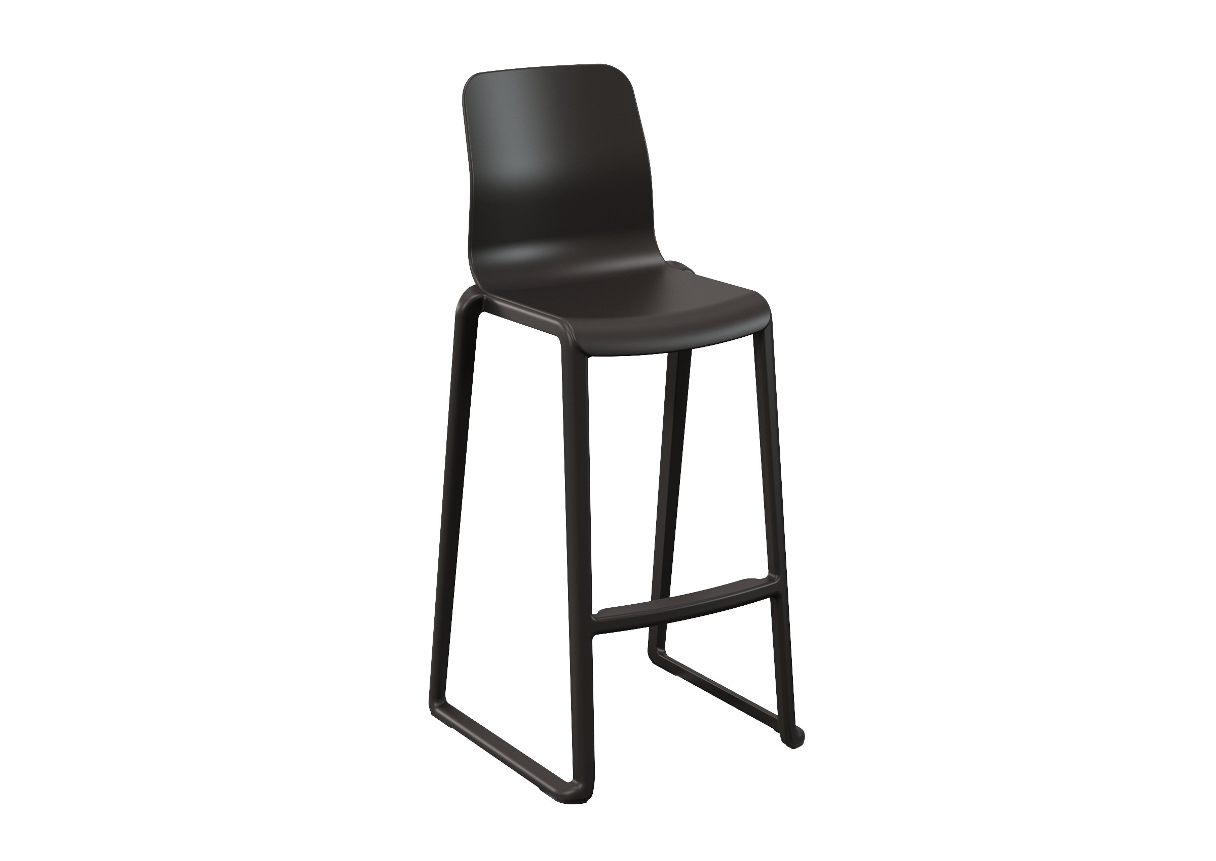 Hatton High Back Chair - Flannel